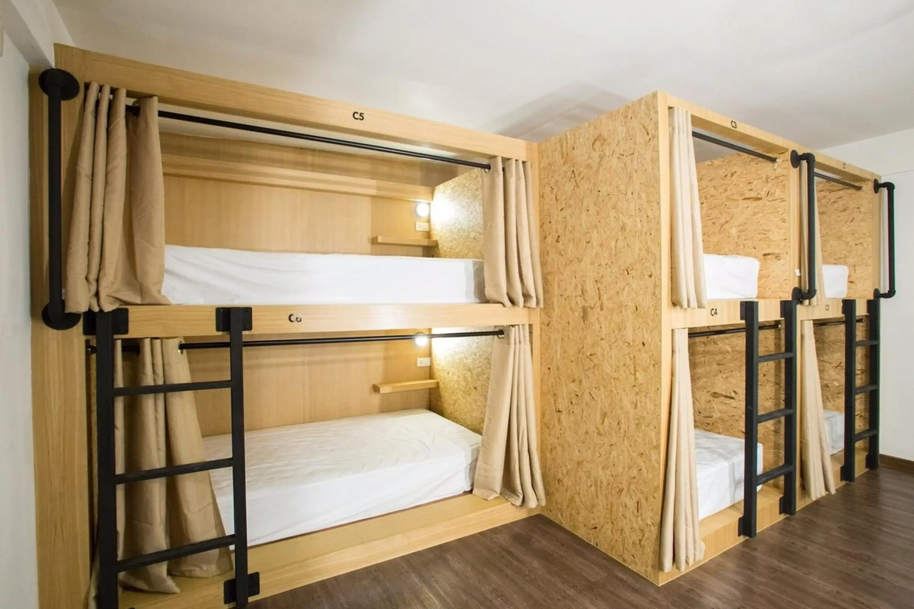 Bedroom, Bunk Bed in Vestique hostel