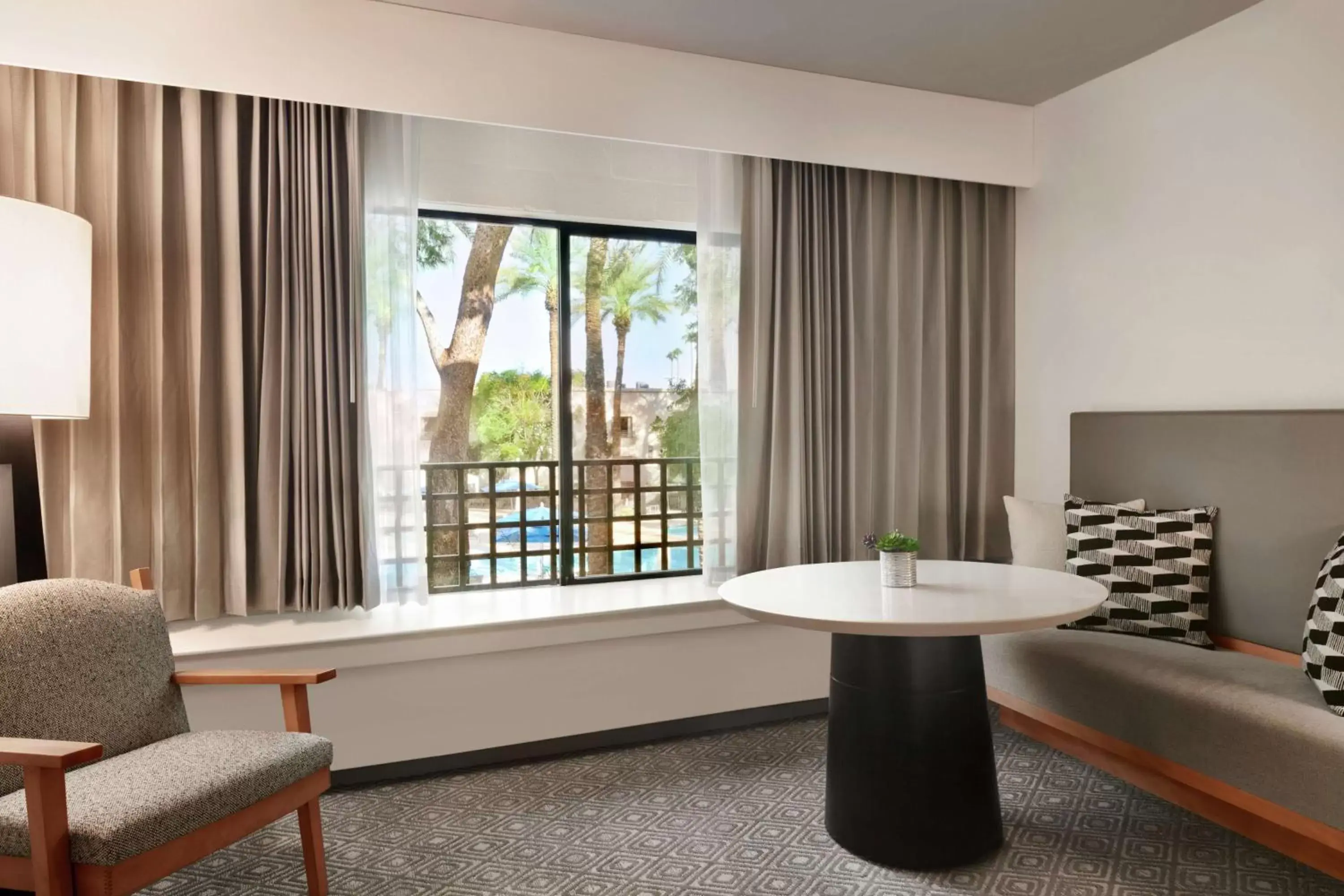 Living room, Seating Area in Hilton Scottsdale Resort & Villas