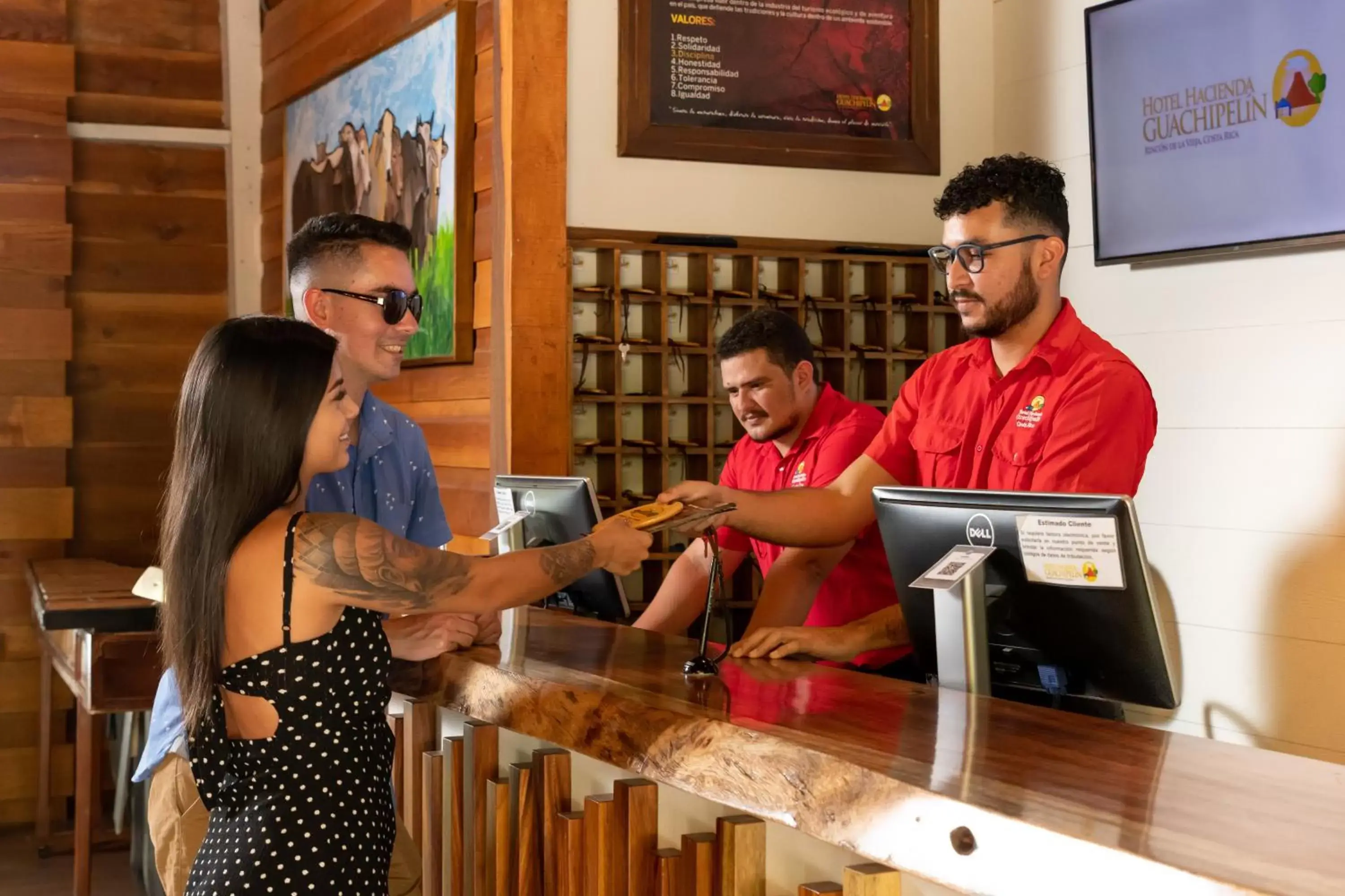 Staff in Hacienda Guachipelin Volcano Ranch Hotel & Hot Springs