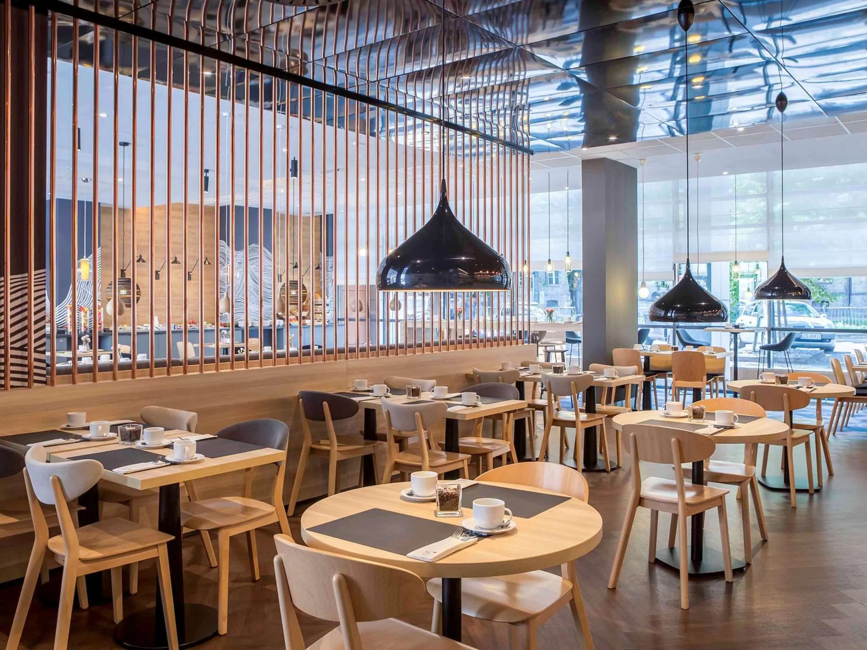 Restaurant/places to eat in Novotel Szczecin Centrum