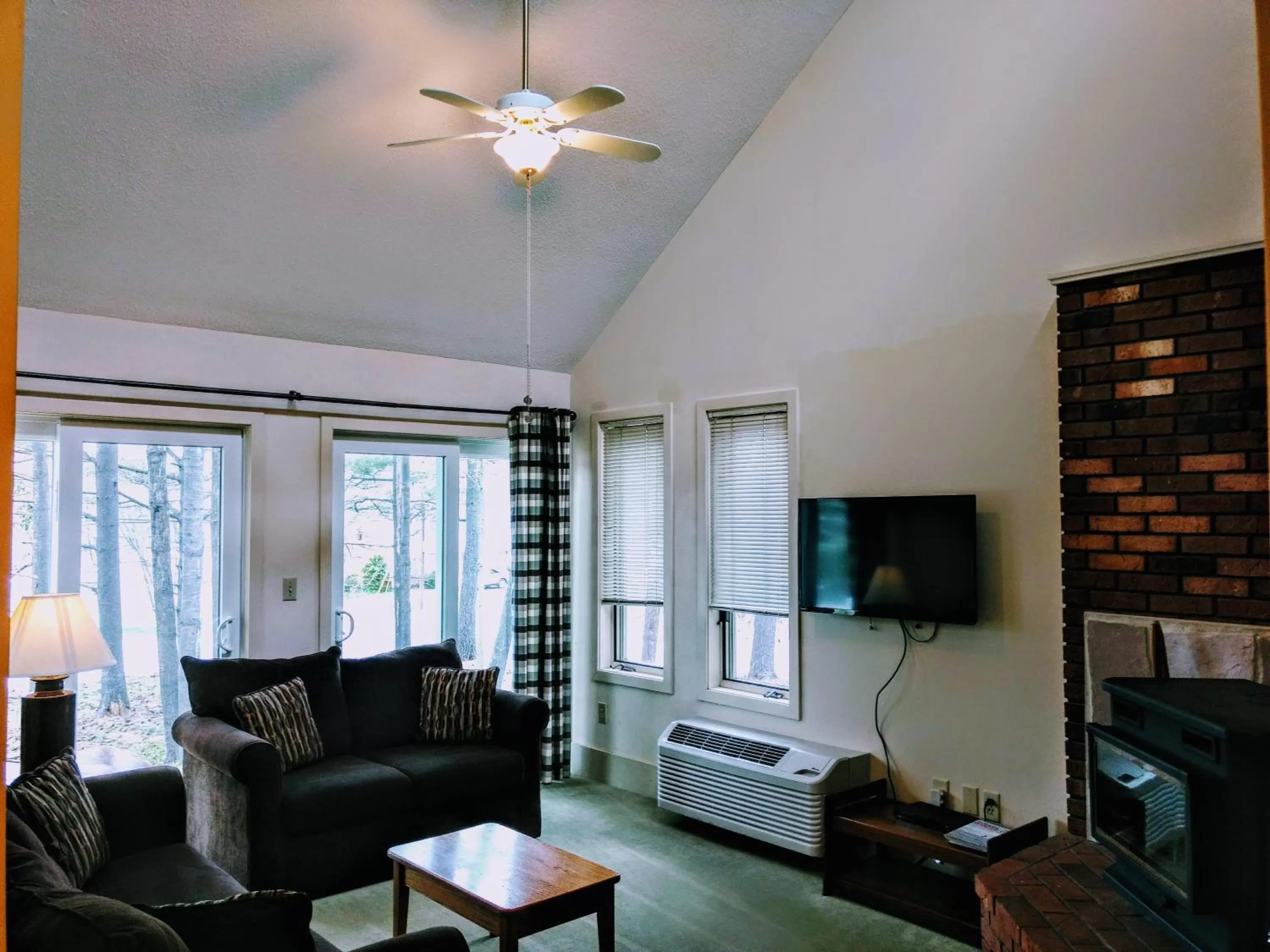 TV and multimedia, Seating Area in Cathedral Ledge Resort