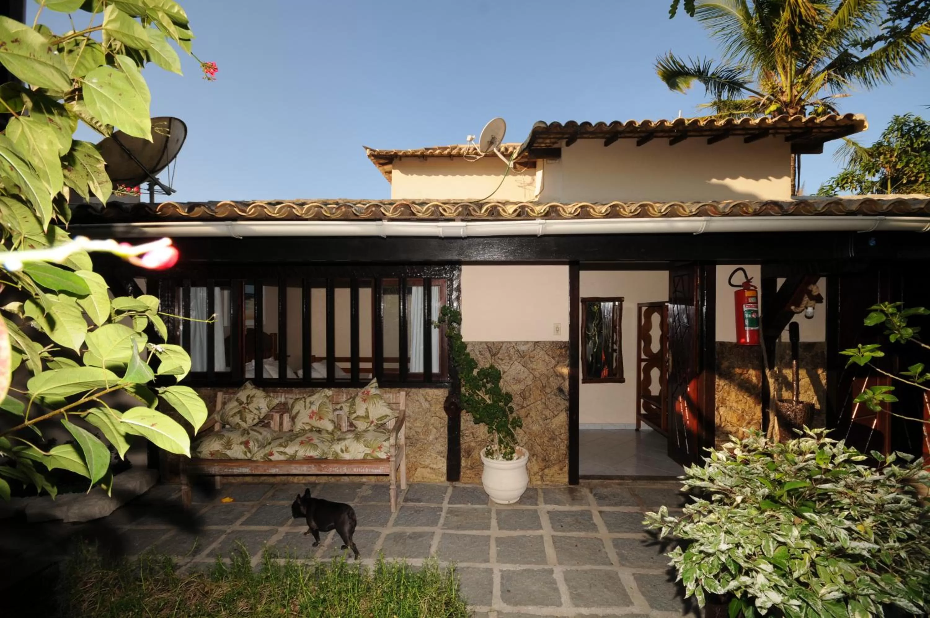 Garden view in Mar e Terra Concept Pousada