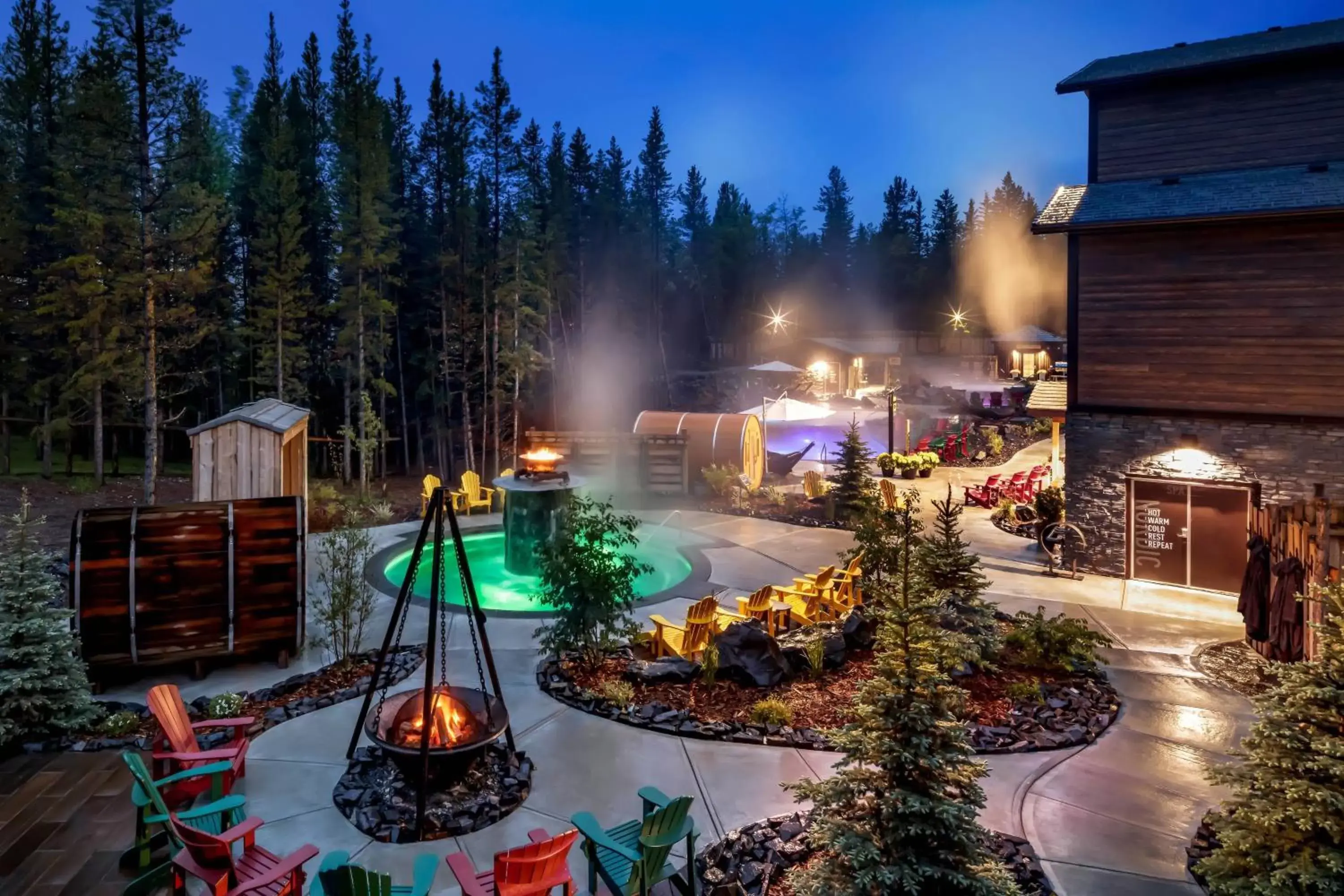 Spa and wellness centre/facilities, Pool View in Kananaskis Mountain Lodge, Autograph Collection