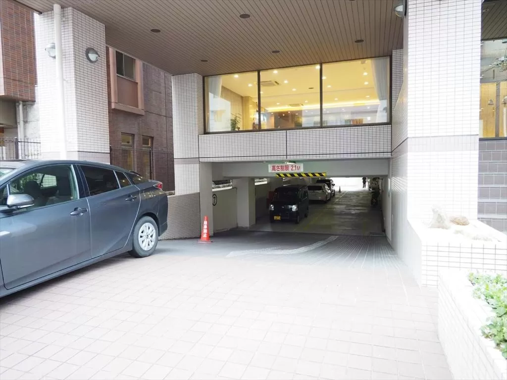 Property building in Sky Heart Hotel Hakata