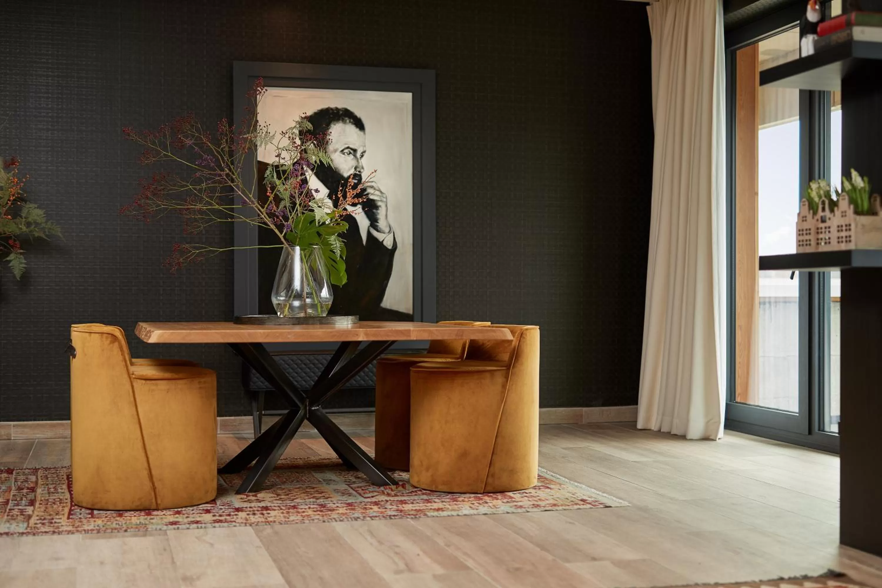 Seating area in Van Der Valk Luxembourg Arlon