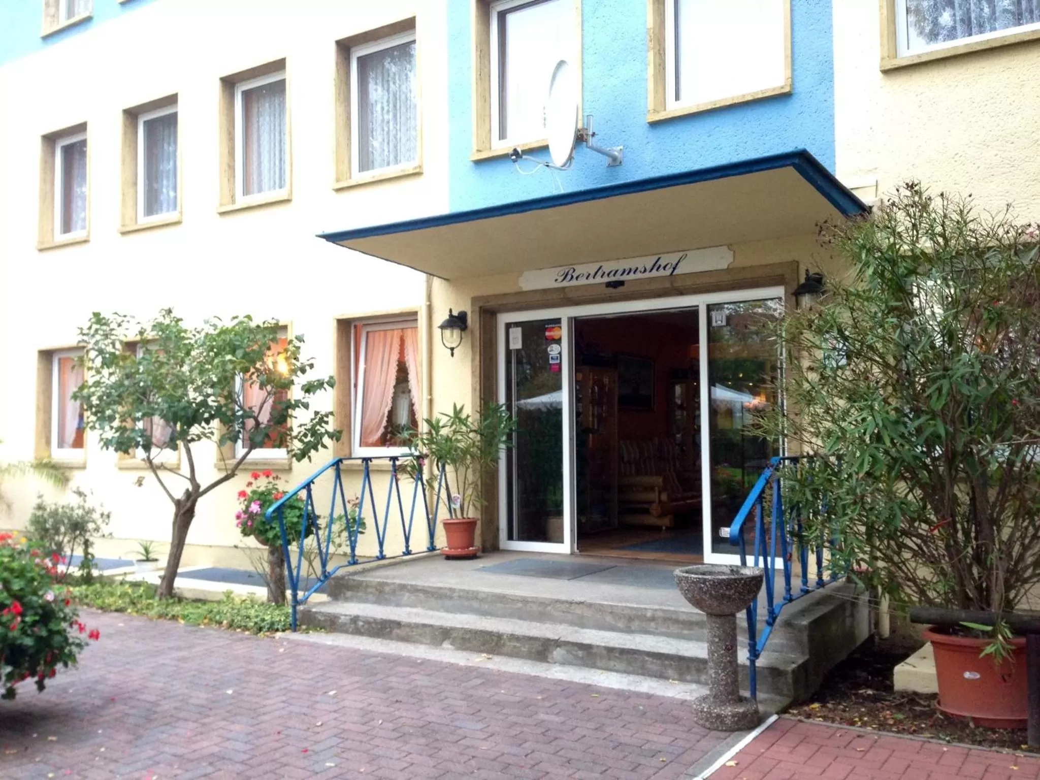 Facade/entrance in Hotel Bertramshof