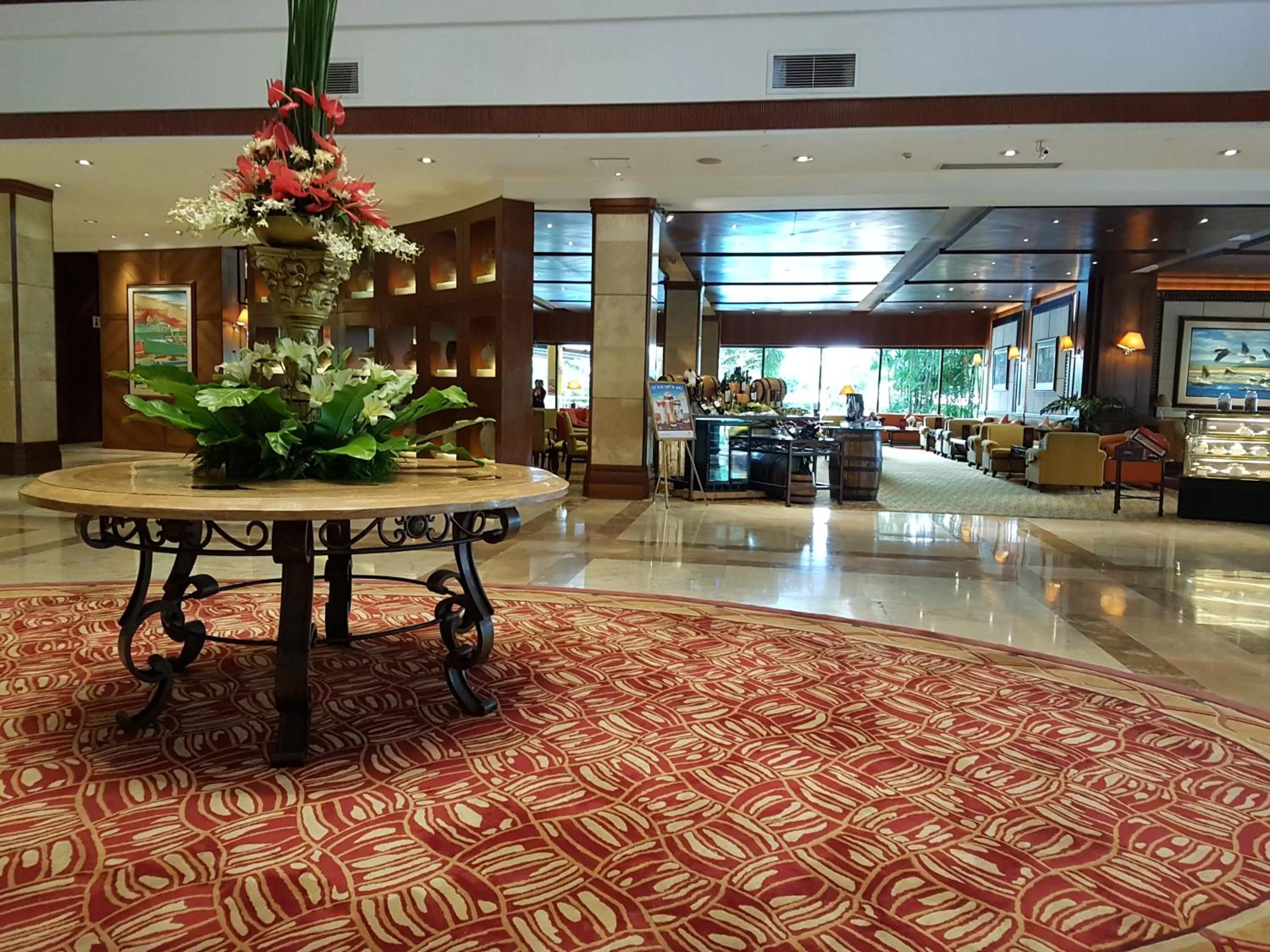 Lobby or reception in Marco Polo Plaza Cebu