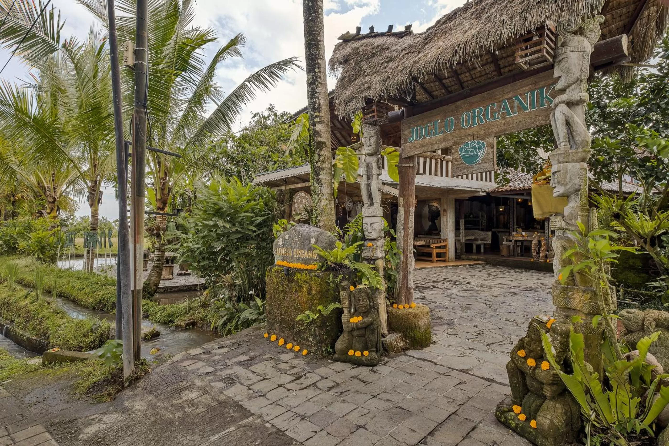 Logo/Certificate/Sign in Joglo Organik Guesthouse