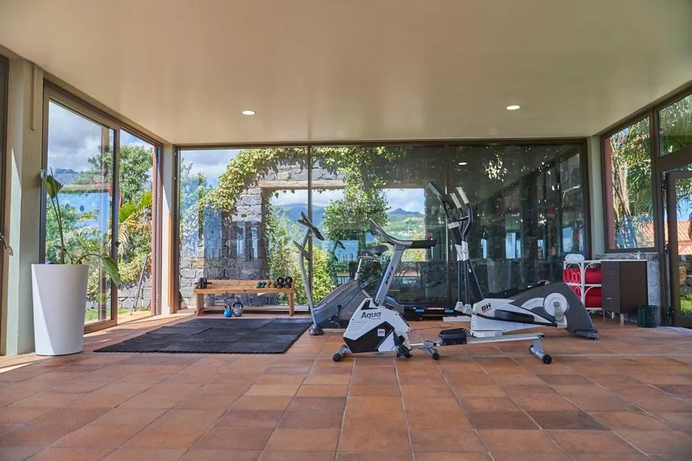 Fitness centre/facilities in Hotel Quinta Do Furao