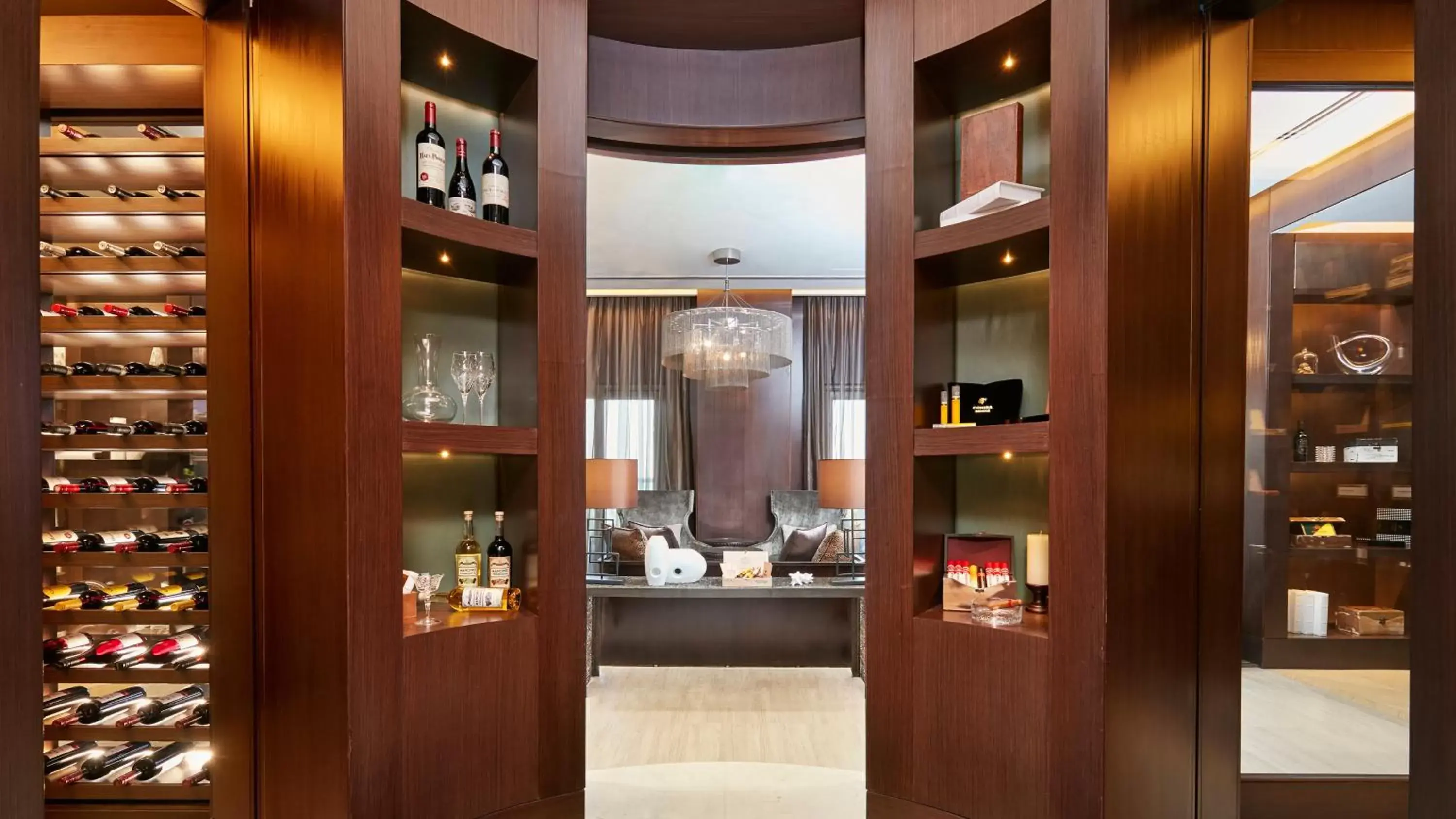 Lounge or bar in InterContinental Doha Beach & Spa, an IHG Hotel Lounge or bar in InterContinental Doha Beach & Spa, an IHG Hotel