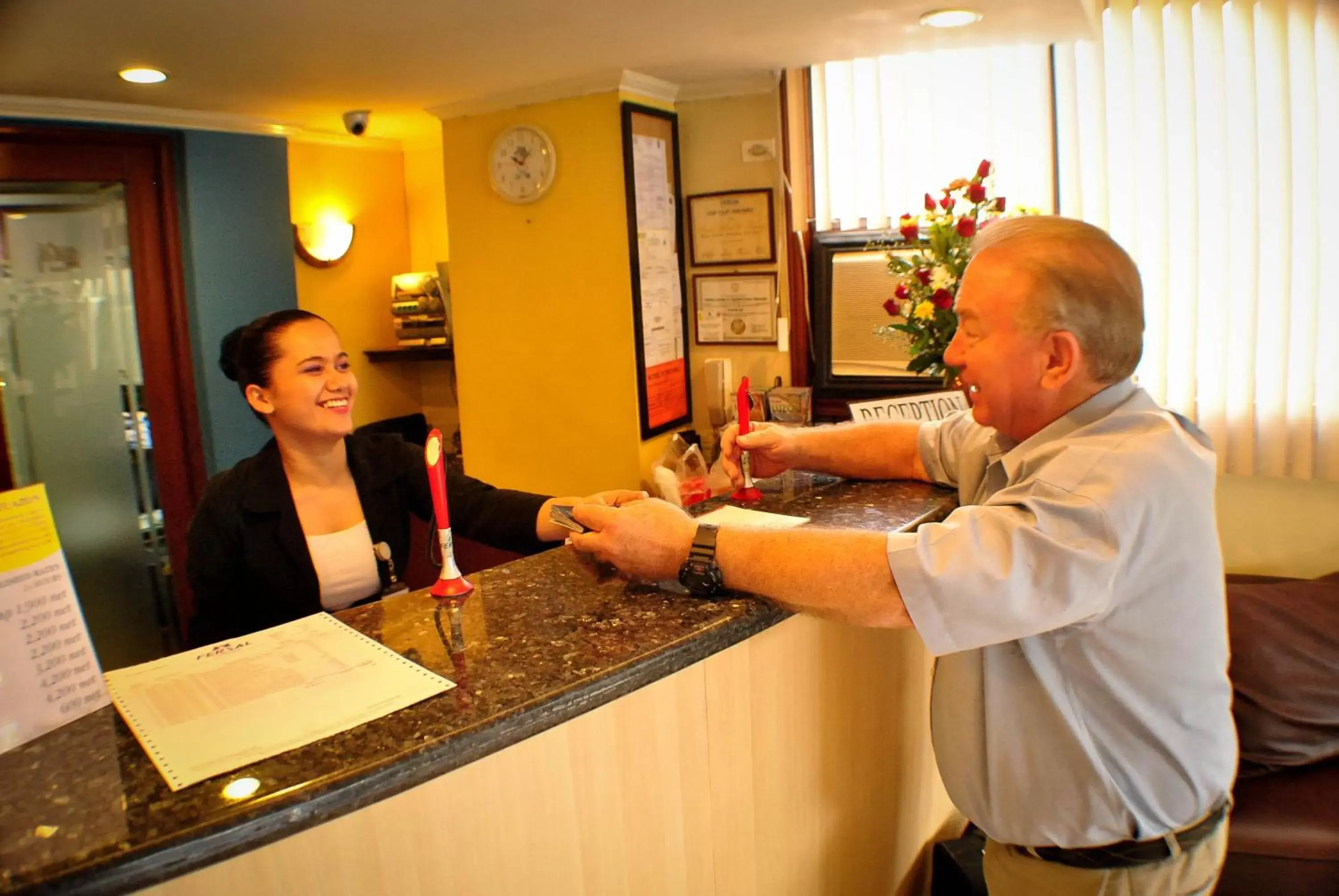 Lobby or reception, Lobby/Reception in Fersal Hotel - P. Tuazon Cubao