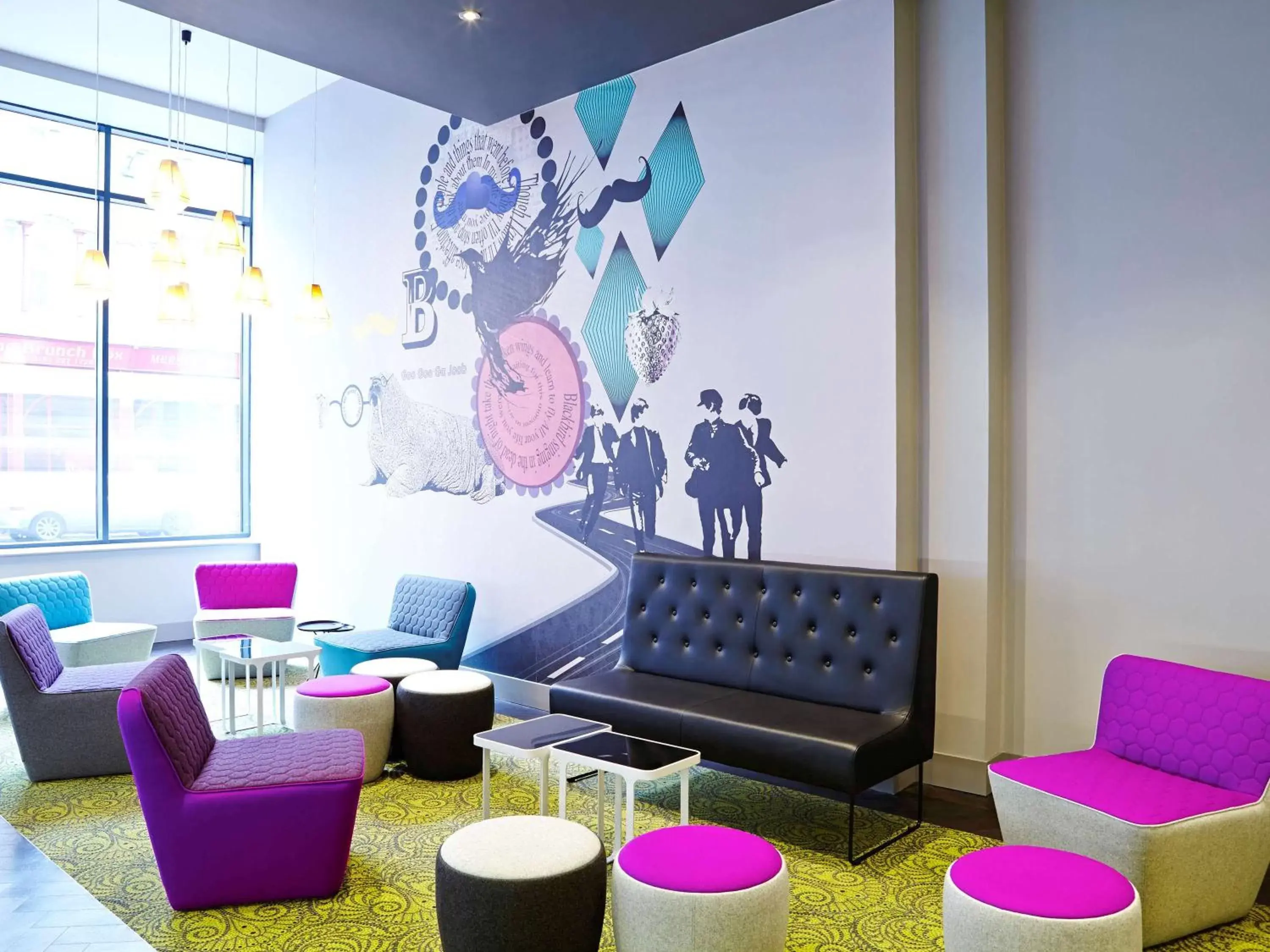 Restaurant/places to eat, Seating Area in Ibis Styles Liverpool Centre Dale Street - Cavern Quarter