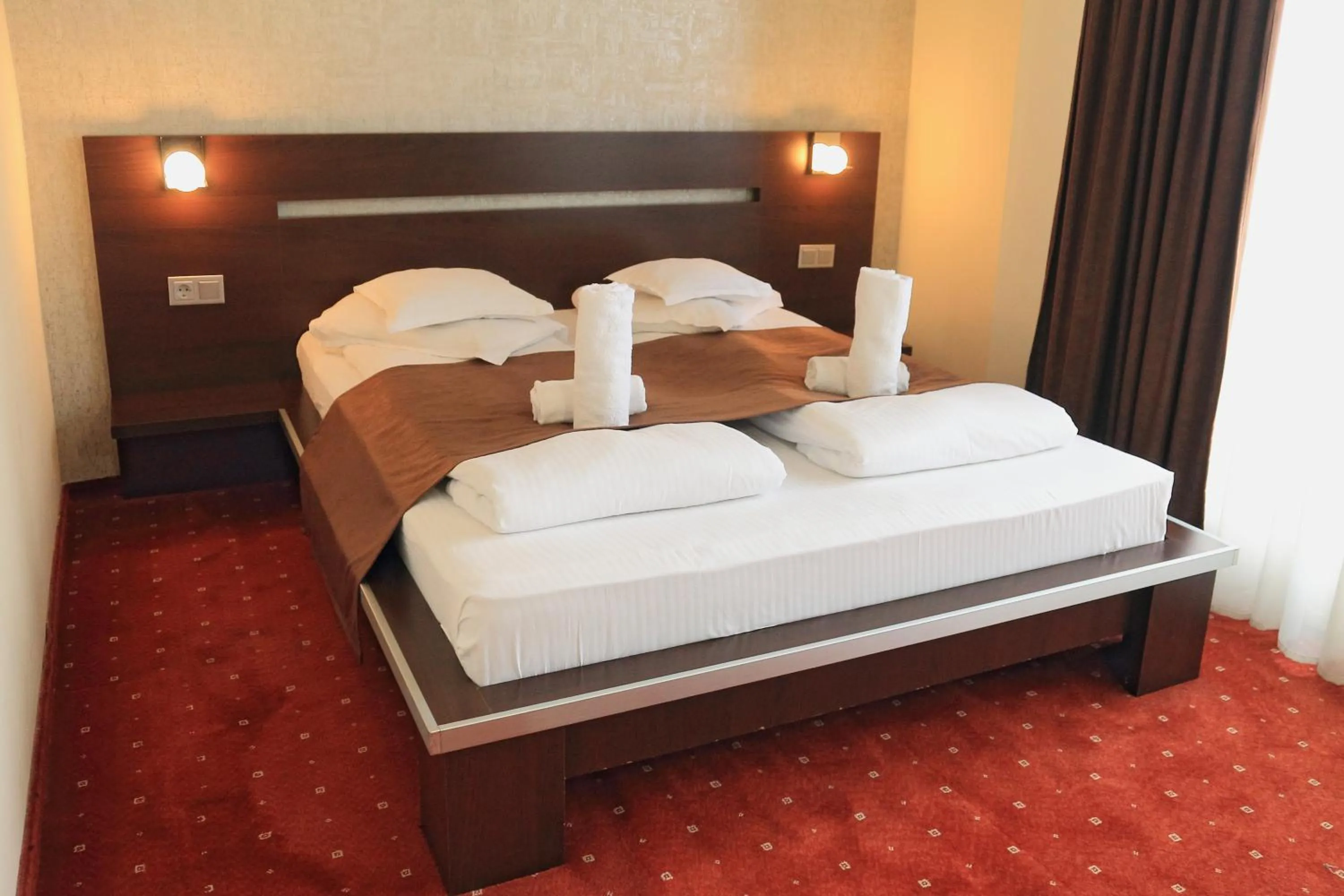 Bed in Hotel Premier