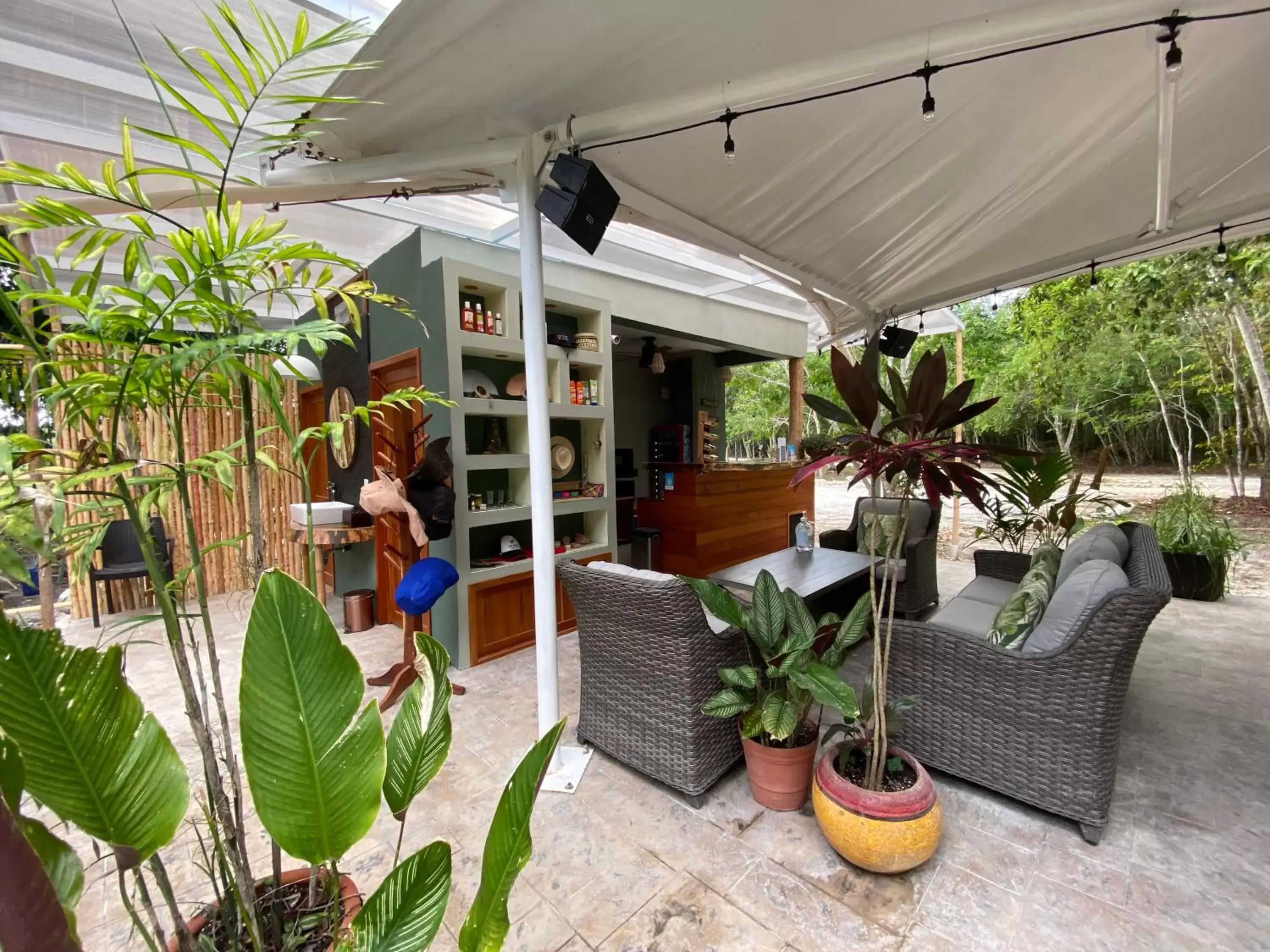 Lobby or reception in Casa Kaan Calakmul