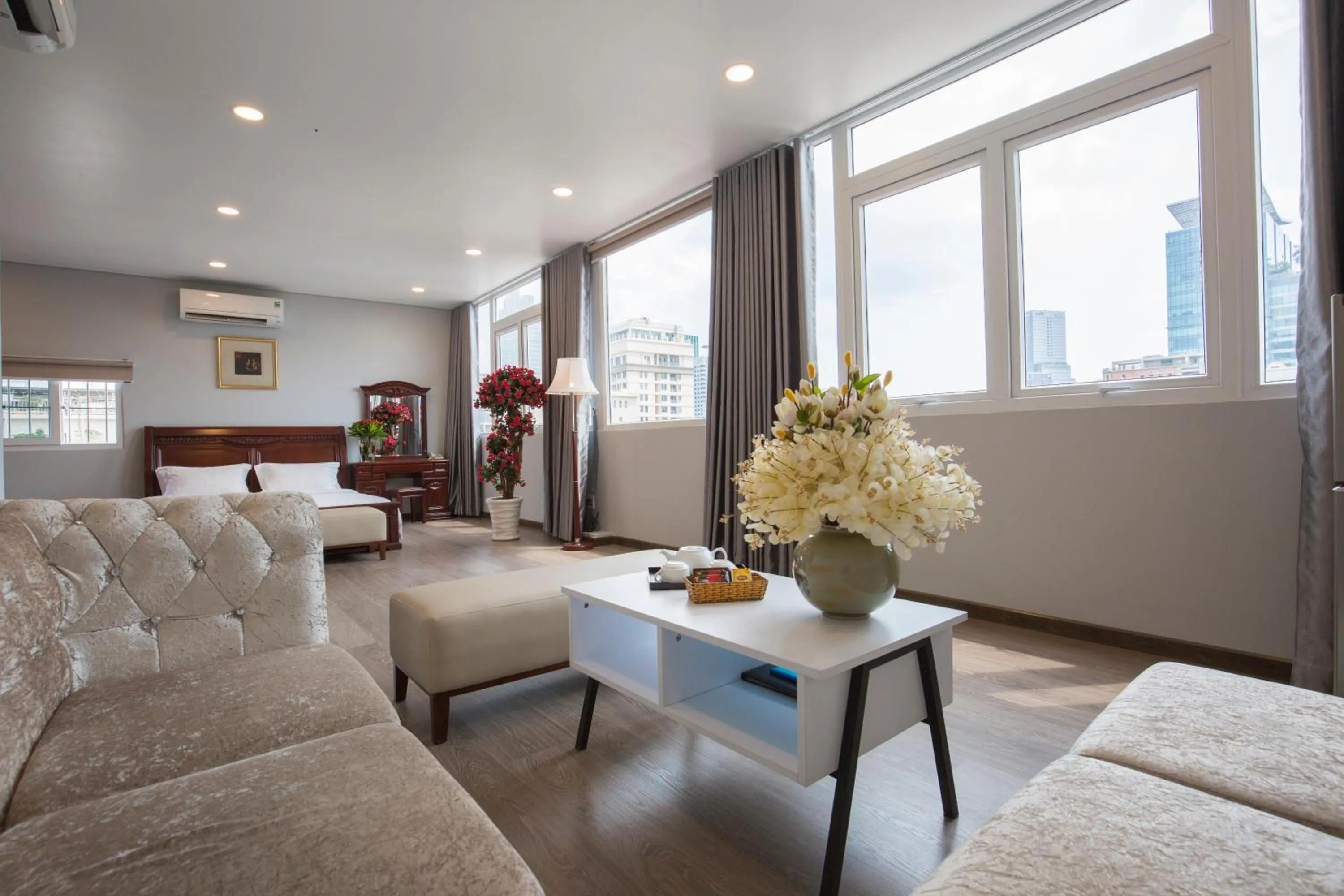 Seating Area in Sophia Hotel