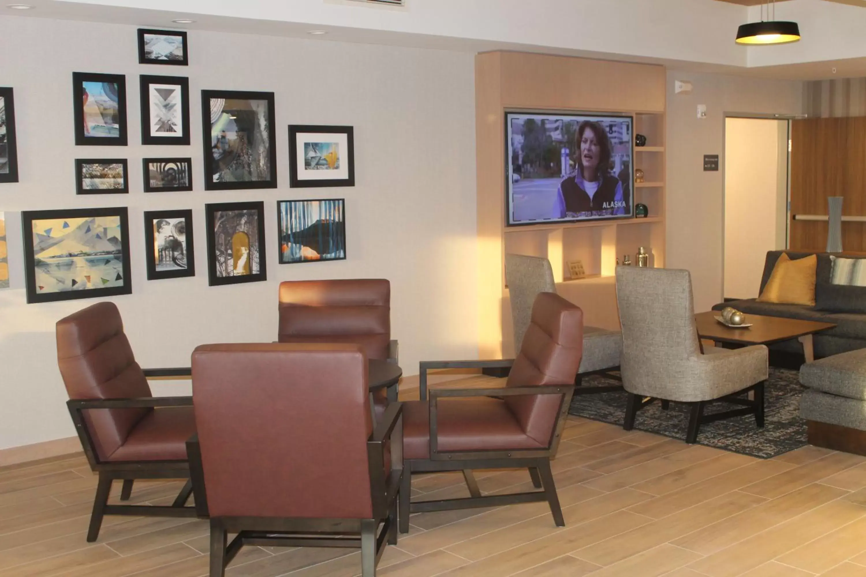 Lobby or reception in Hyatt Place Fairbanks