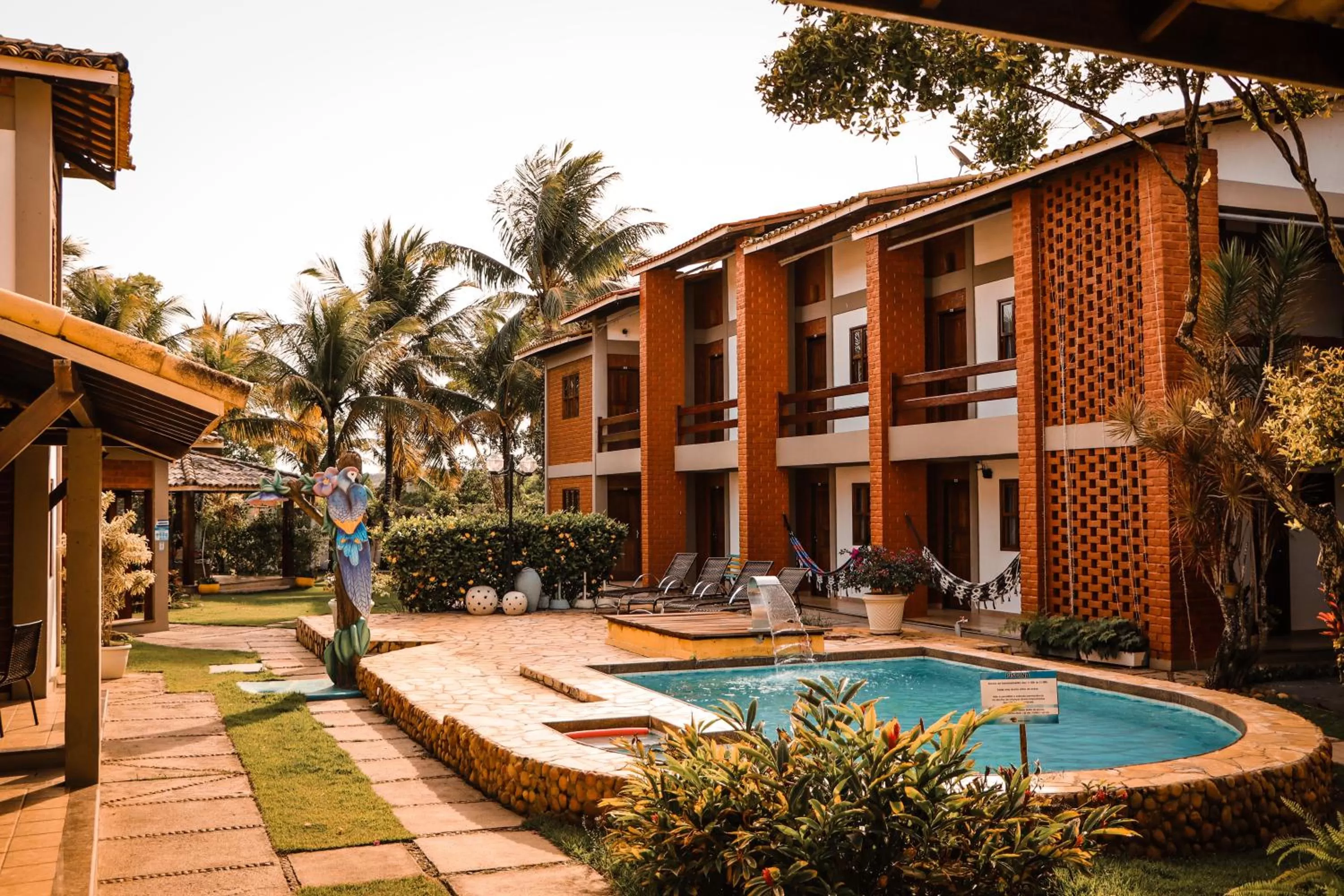 Swimming pool in Pousada e Chale Porto Paraiso