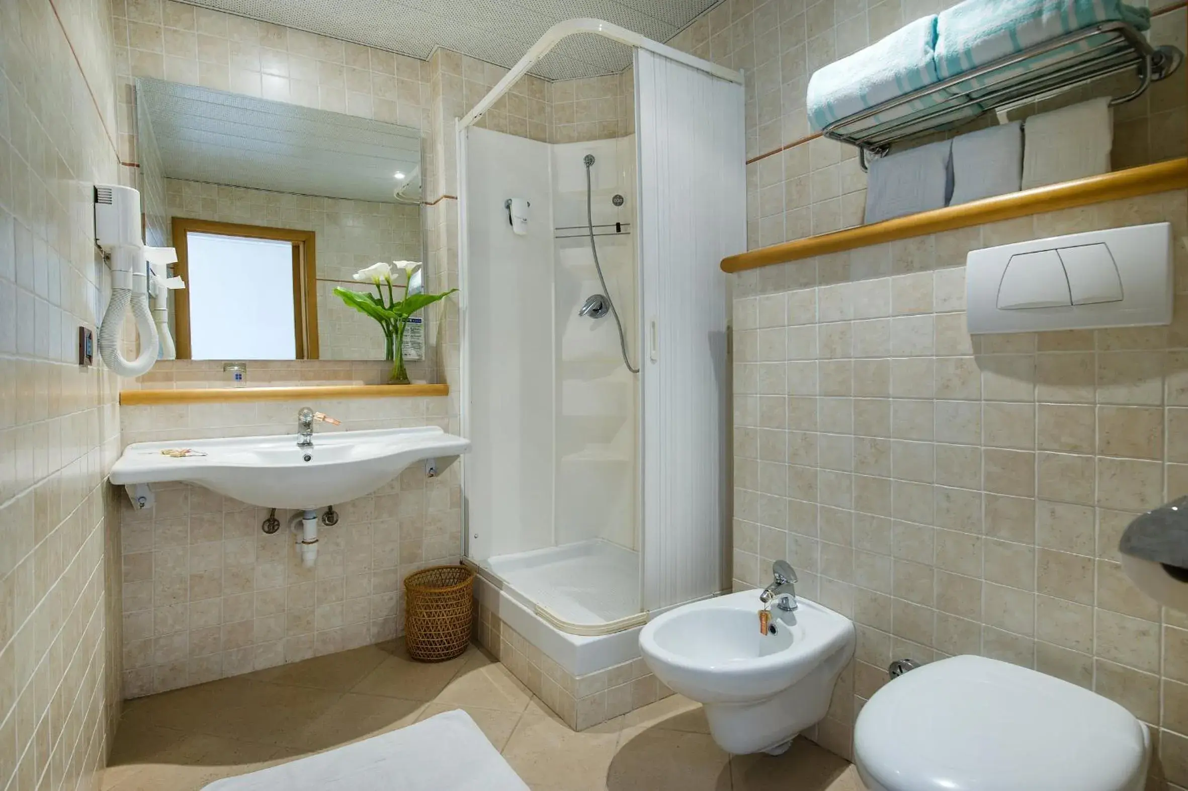 Bathroom in Hotel Terminal - Caroli Hotels