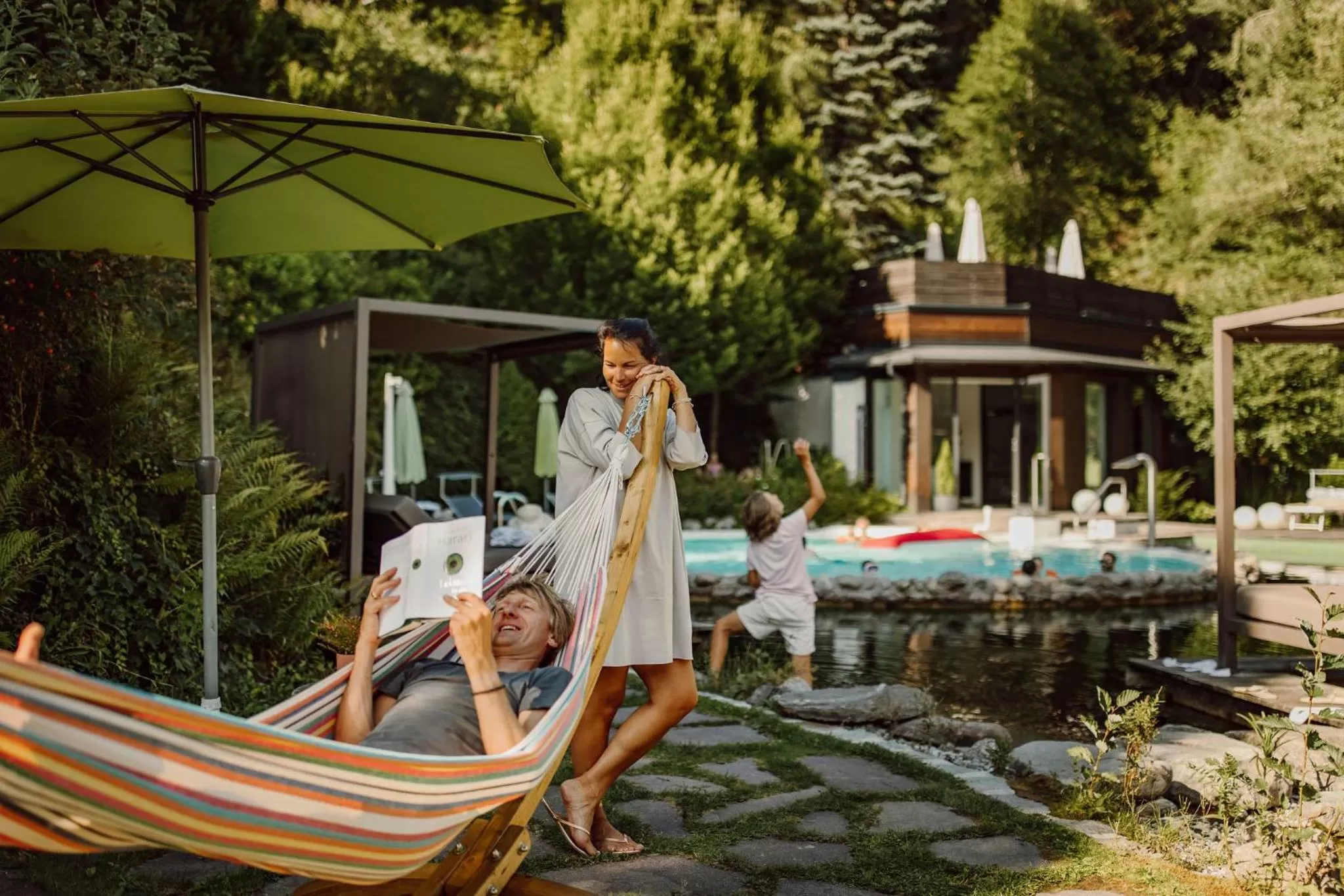 Garden in Familien- & Gartenhotel Theresia 4-Sterne Superior