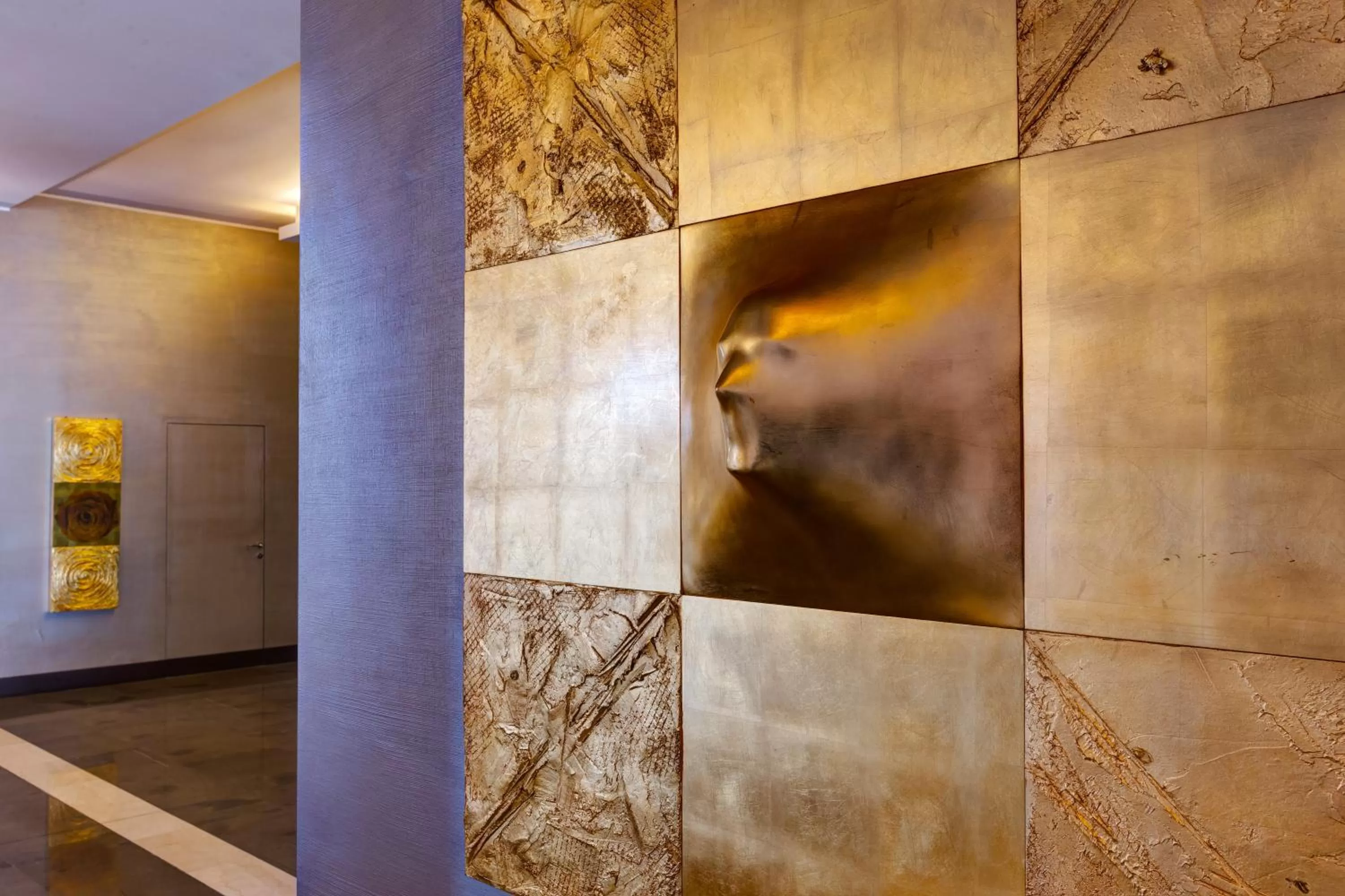 Decorative detail in Klima Hotel Milano Fiere