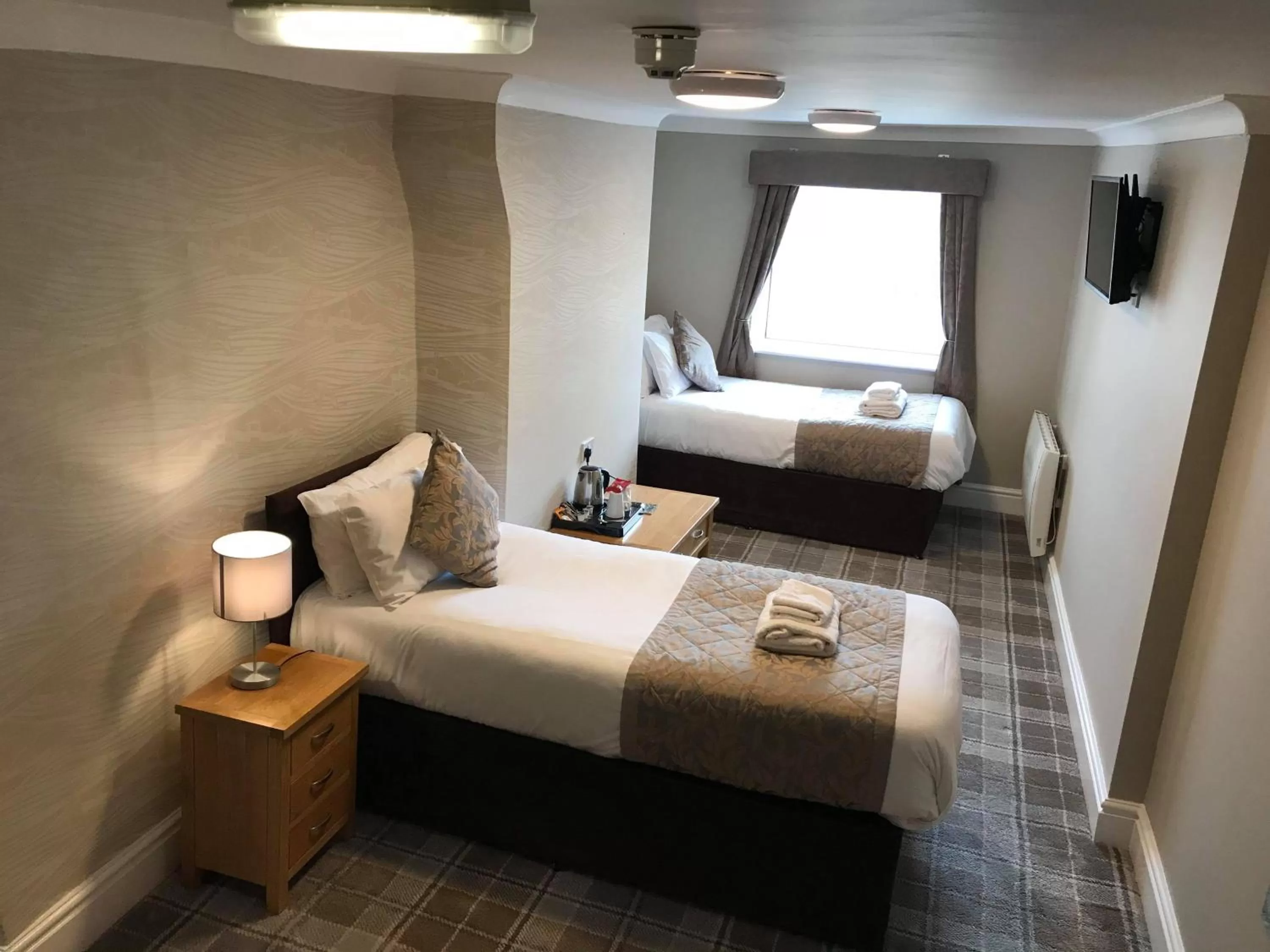 Bed in The Resolution Hotel