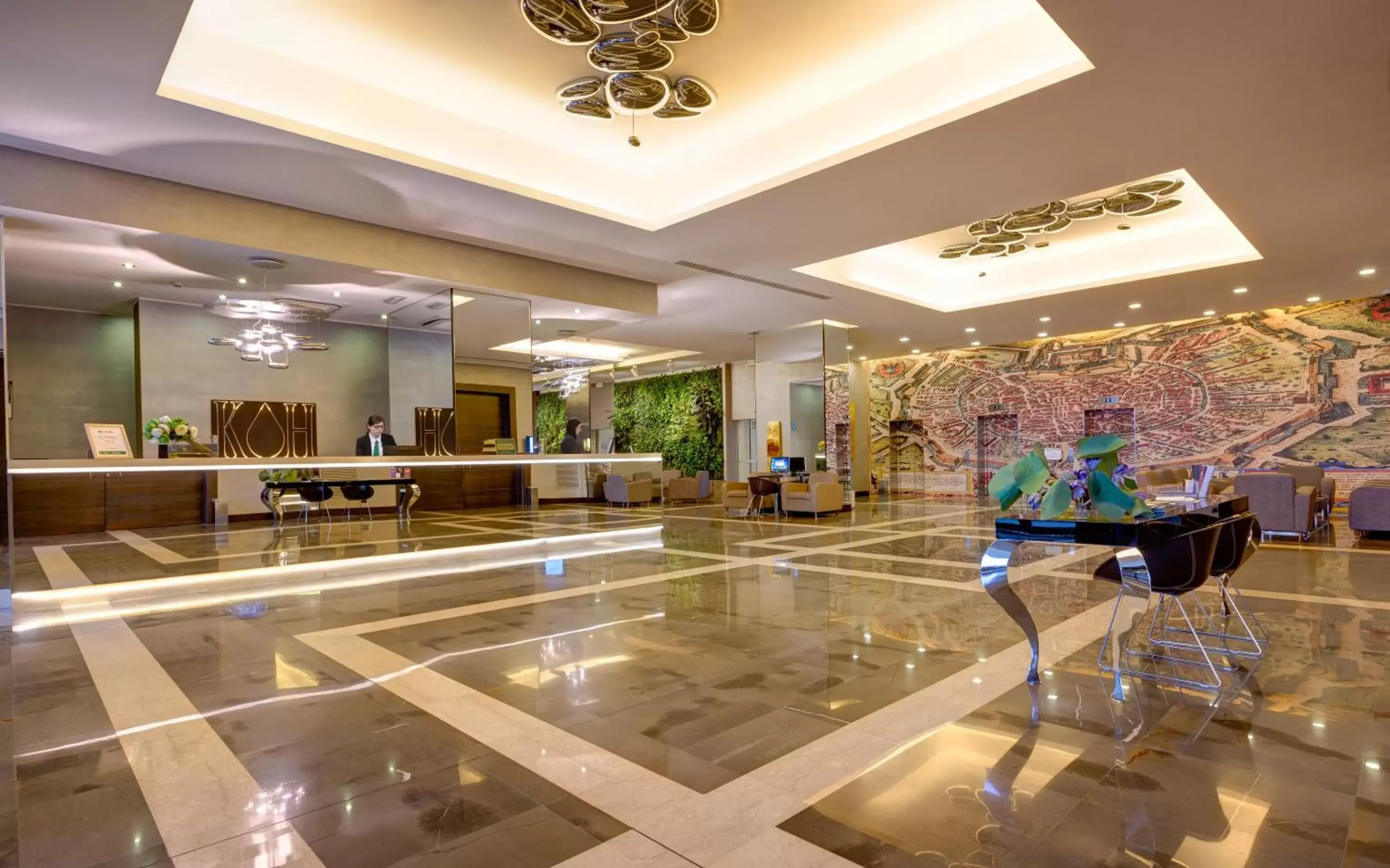 Lobby or reception in Klima Hotel Milano Fiere Lobby or reception in Klima Hotel Milano Fiere