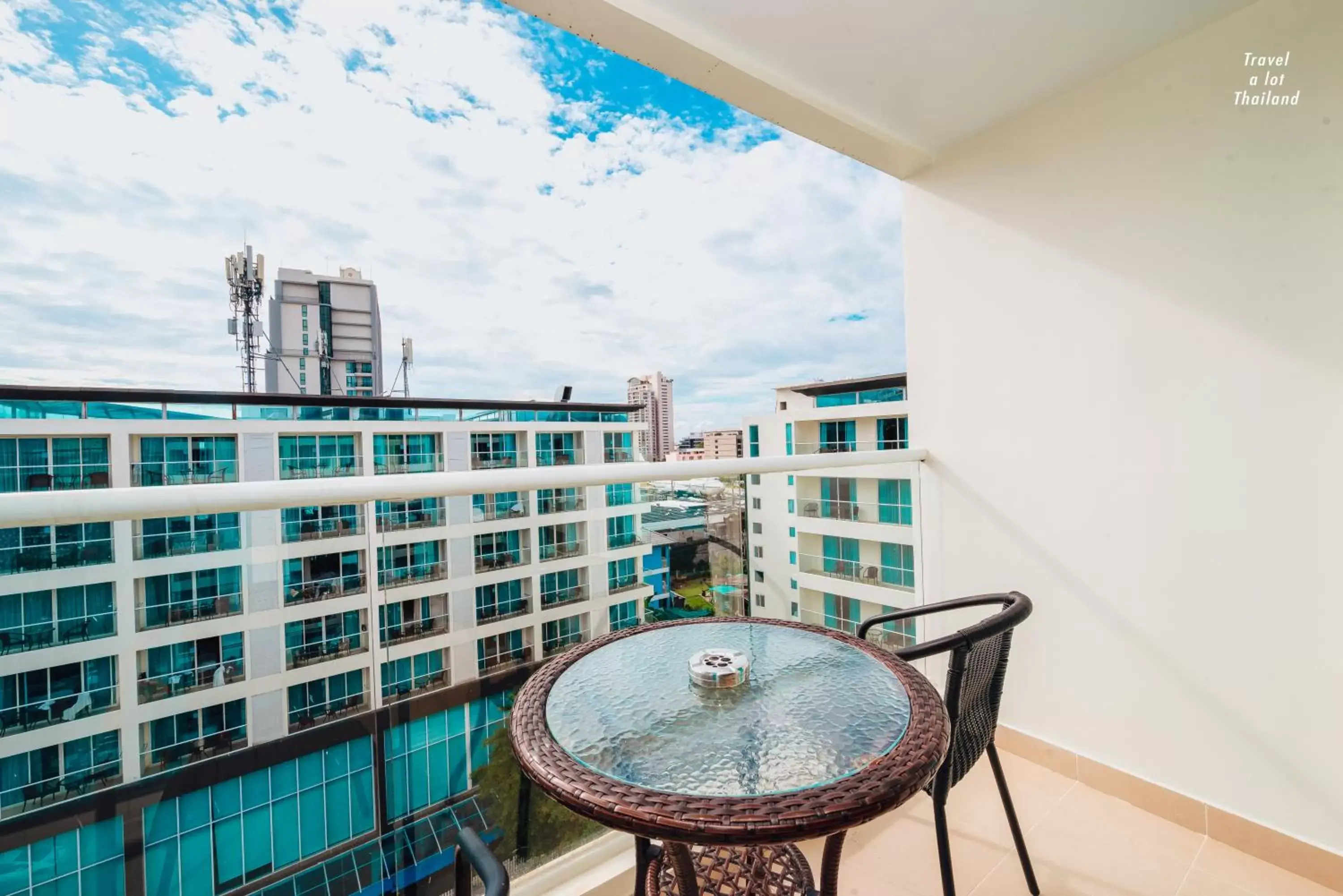 Balcony/Terrace in Centara Pattaya Hotel