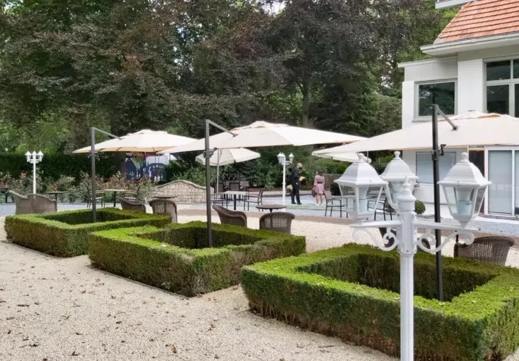 Garden in Auberge du Vieux Cedre