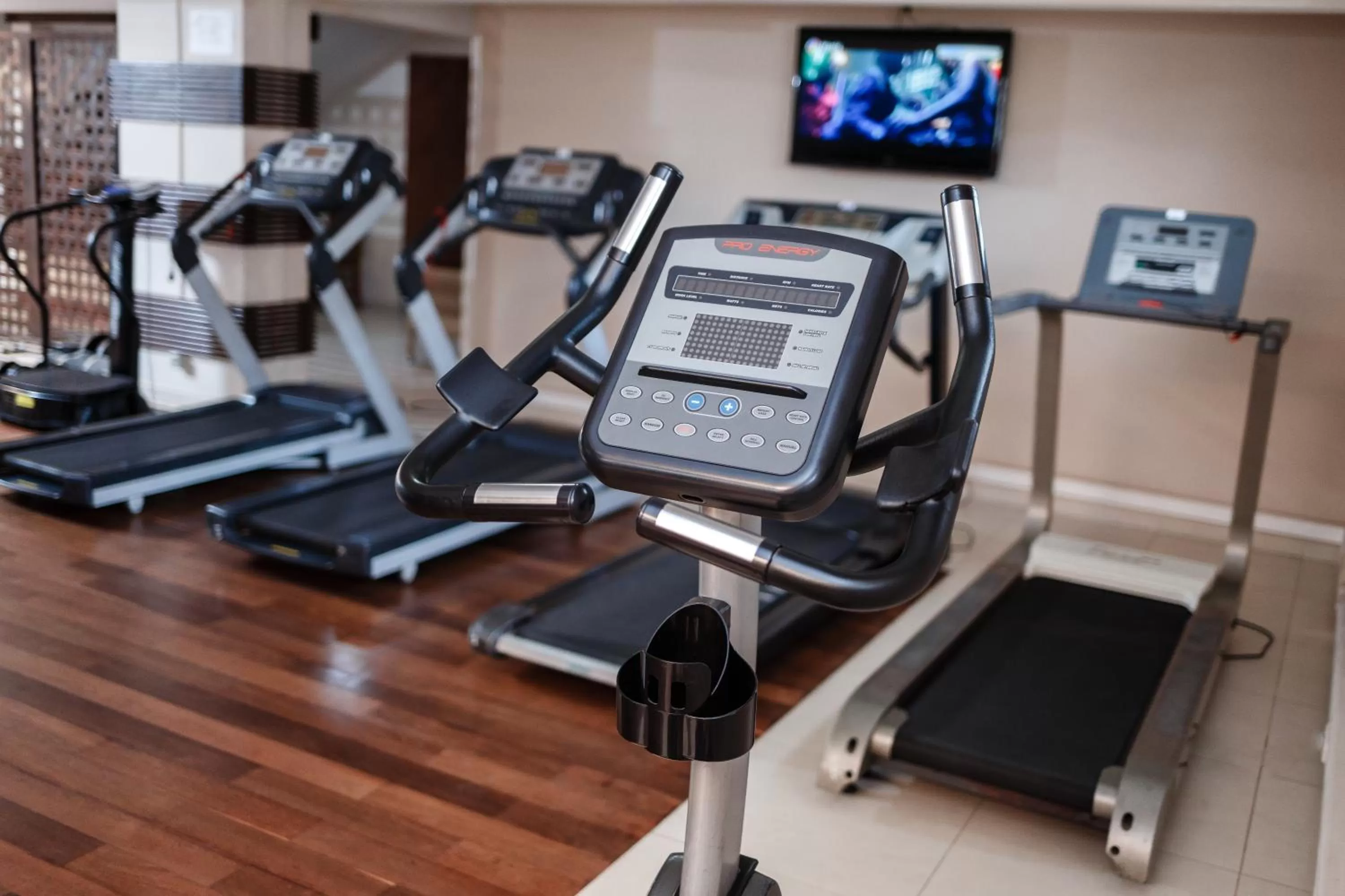 Fitness centre/facilities in Calypso Hôtel