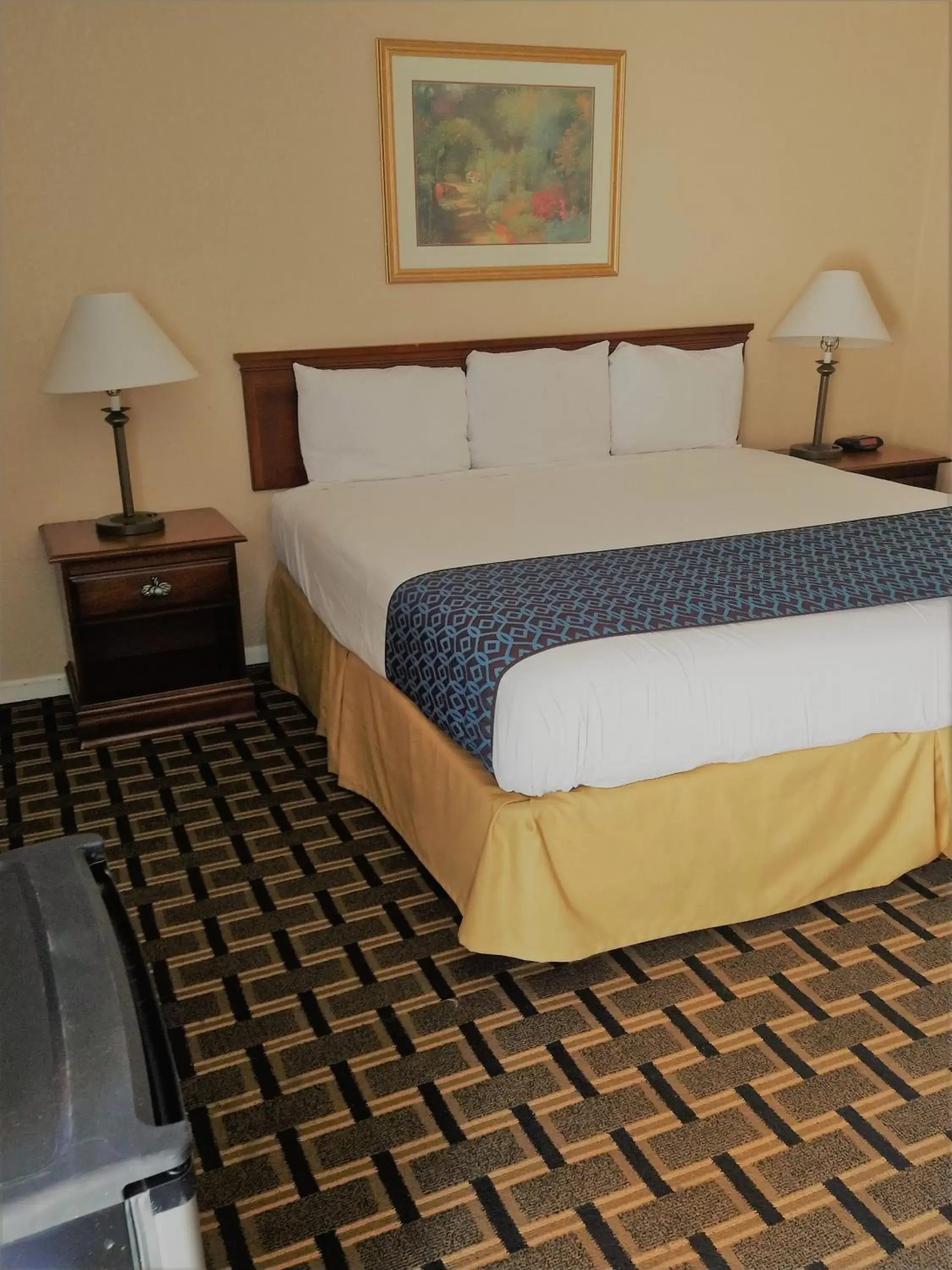 Bed in Grandview Plaza Inn