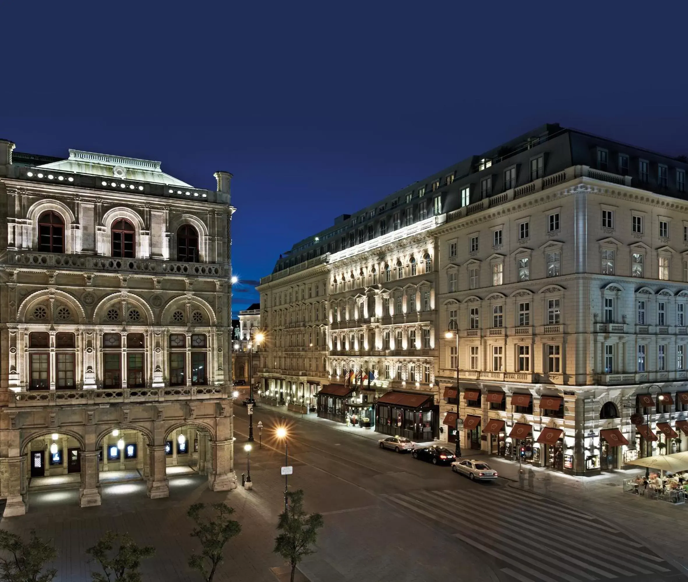 Property building in Hotel Sacher Wien