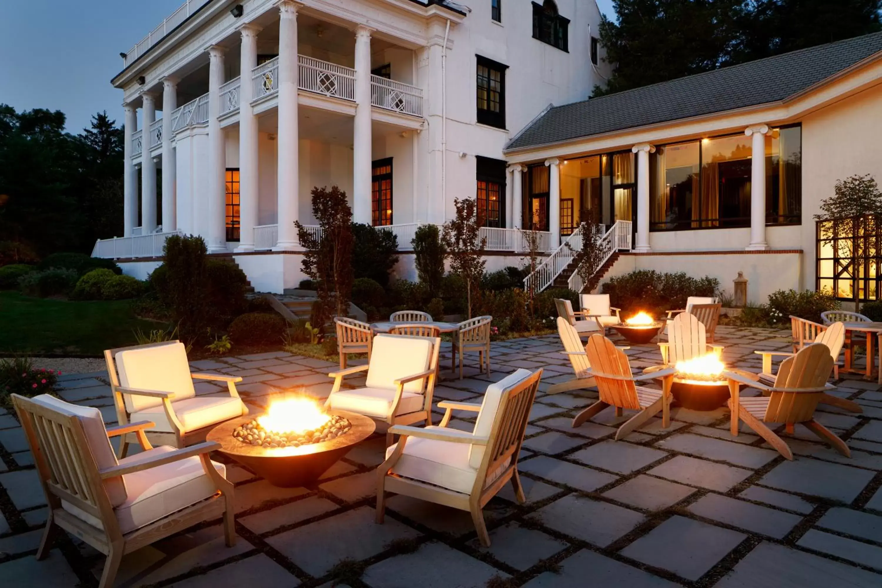 Balcony/Terrace in Tarrytown House Estate on the Hudson