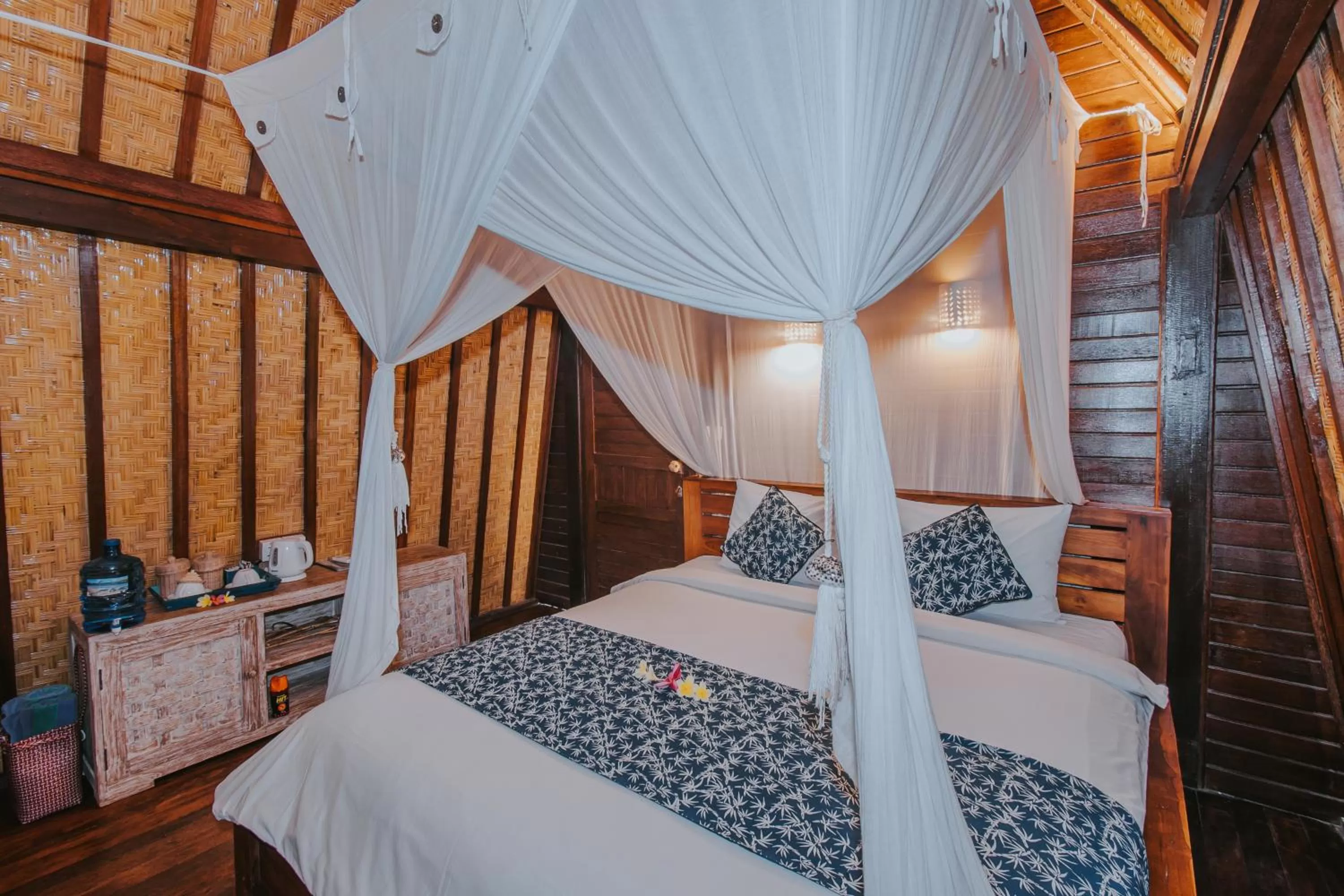 Bed in Dream Beach Huts