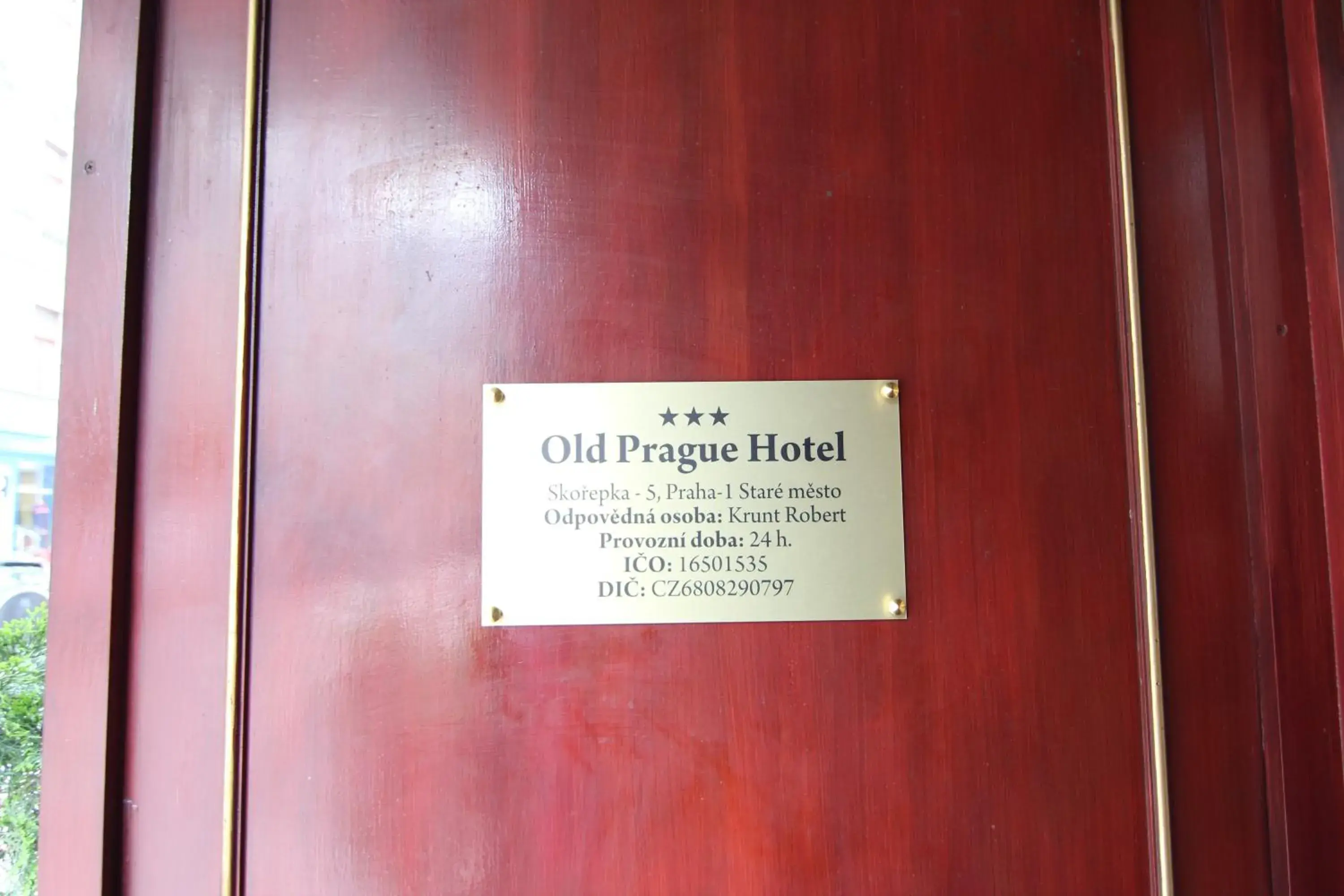 Property logo or sign, Logo/Certificate/Sign/Award in Old Prague Hotel