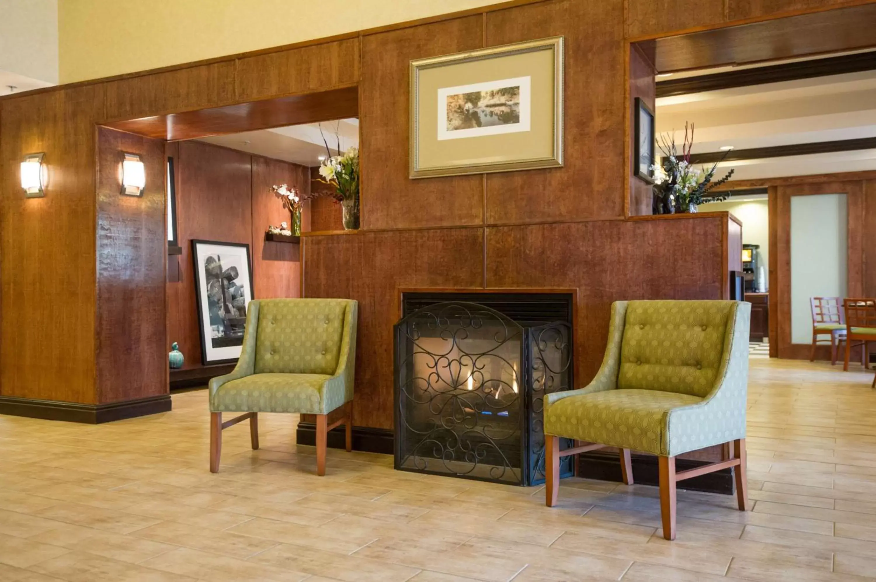 Lobby or reception, Lobby/Reception in Hampton by Hilton Brattleboro