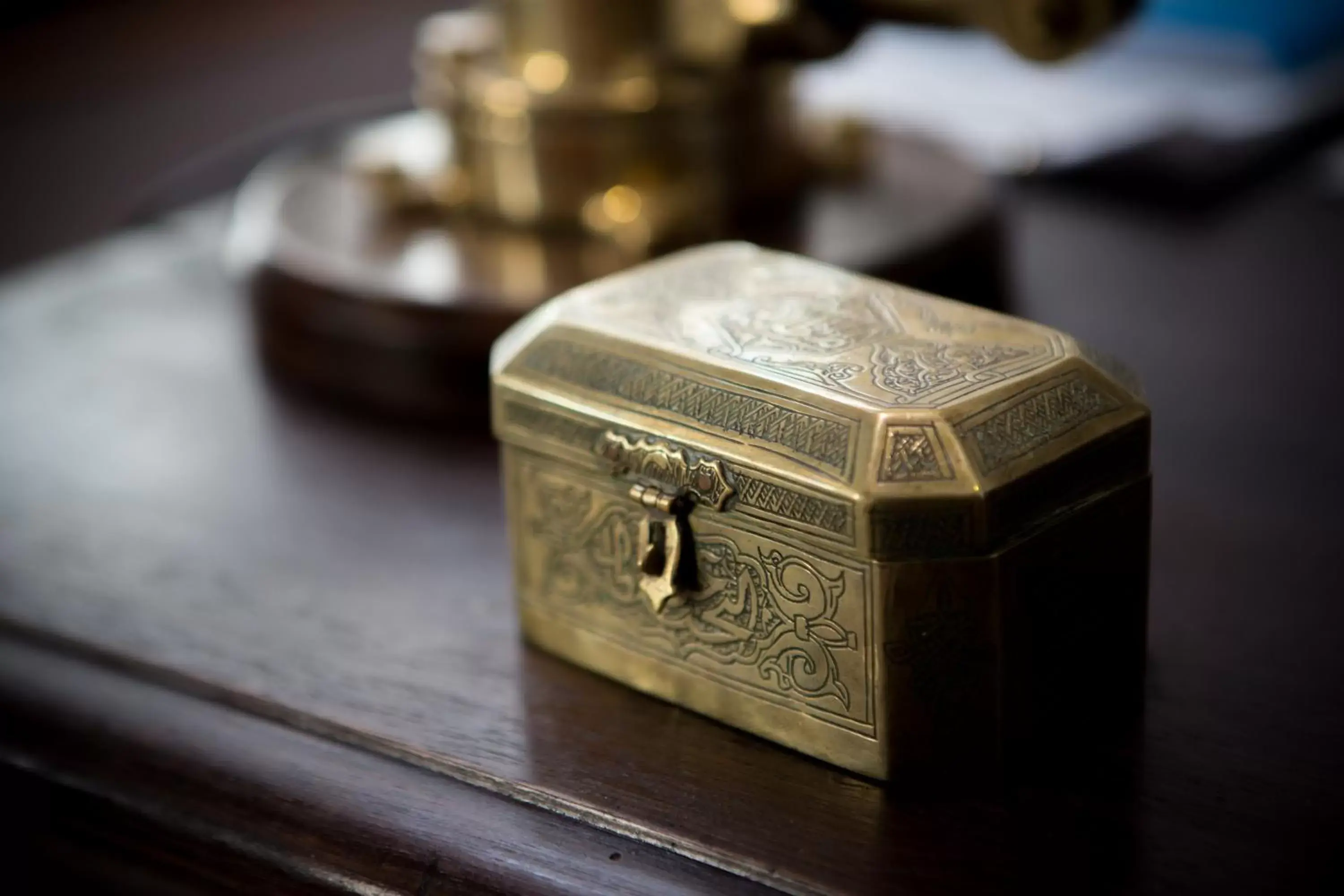 Decorative detail in Jawi Peranakan Mansion