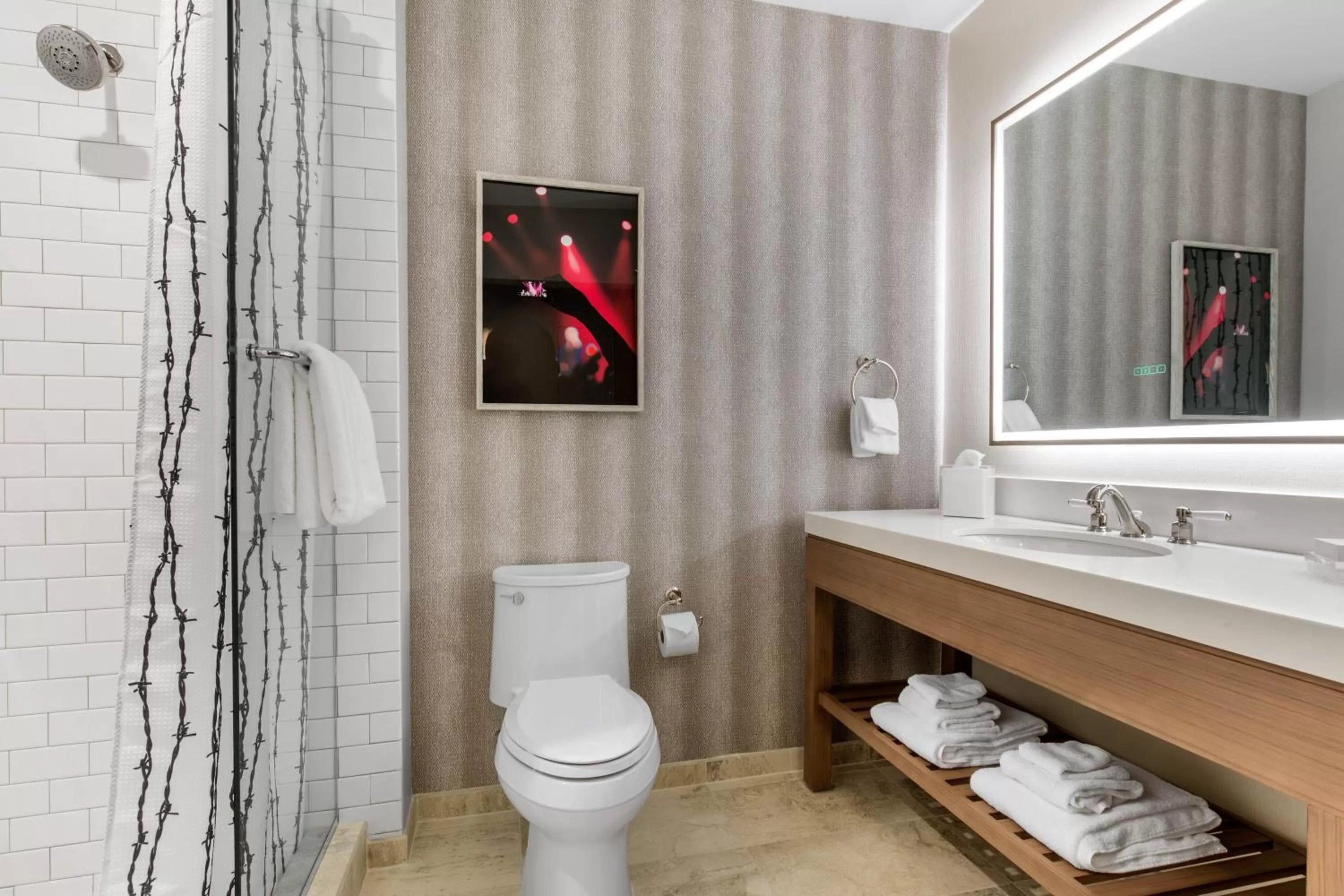 Bathroom in Cambria Hotel Nashville Downtown