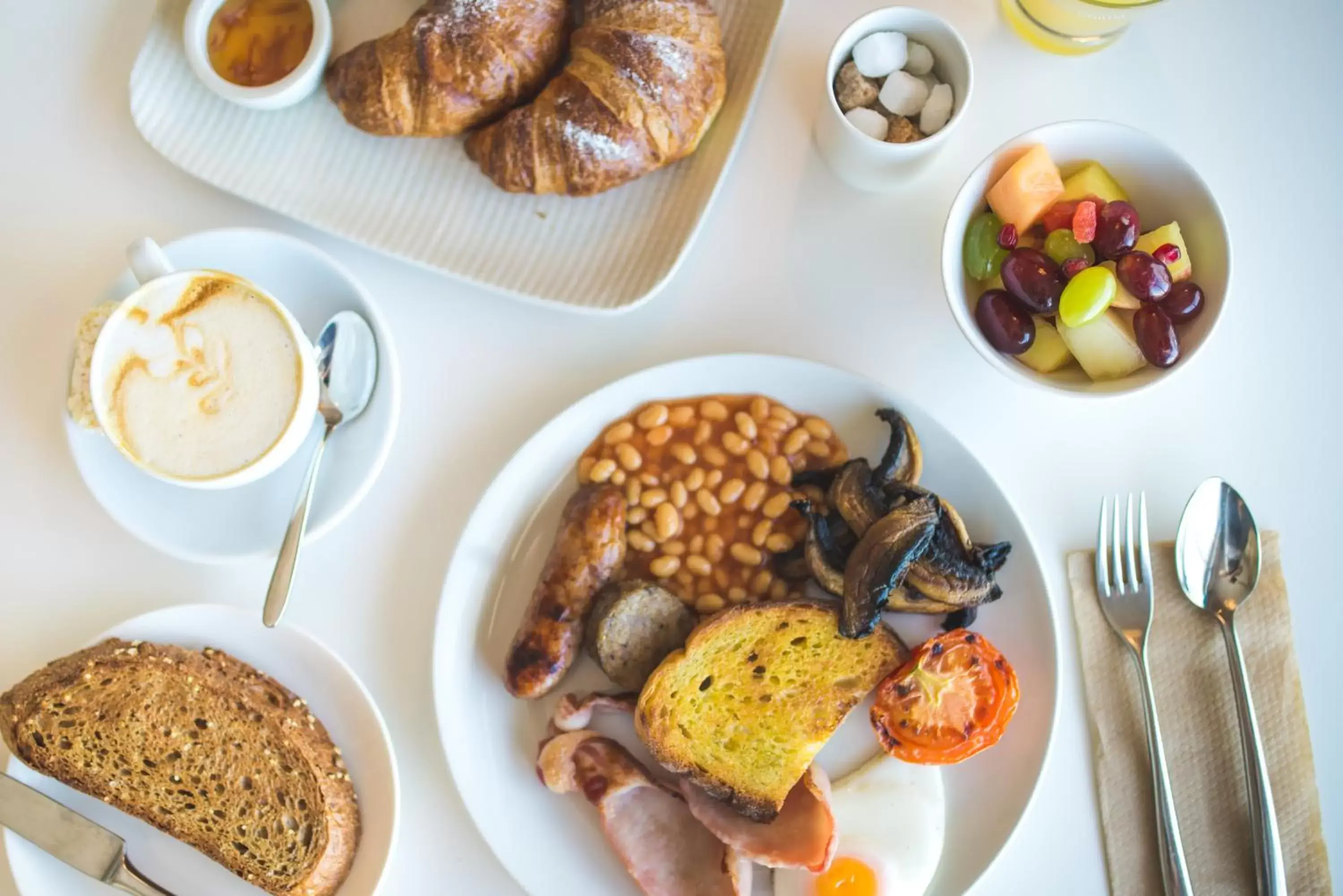 Continental breakfast, Food in Bedruthan Hotel & Spa