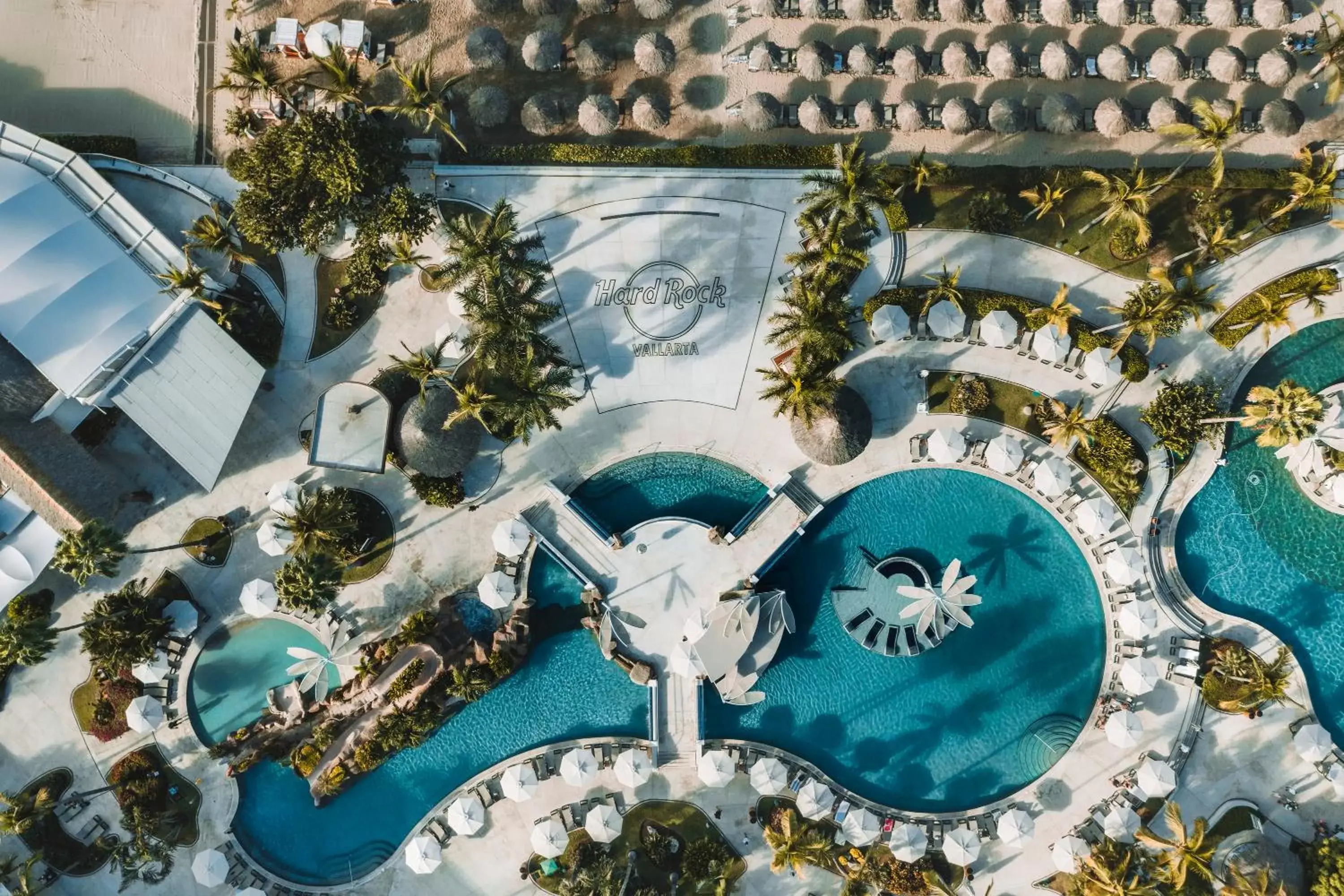 Pool view in Hard Rock Hotel Vallarta All Inclusive