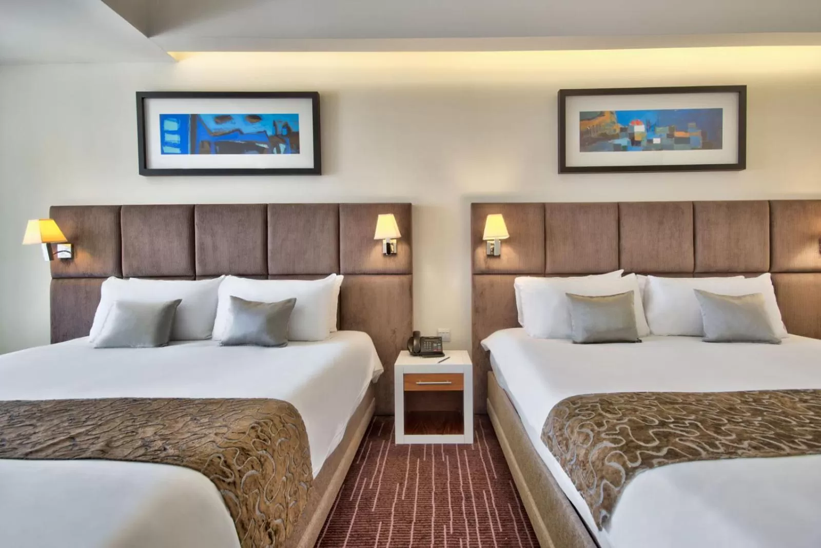 Bed in The George, Urban Boutique Hotel