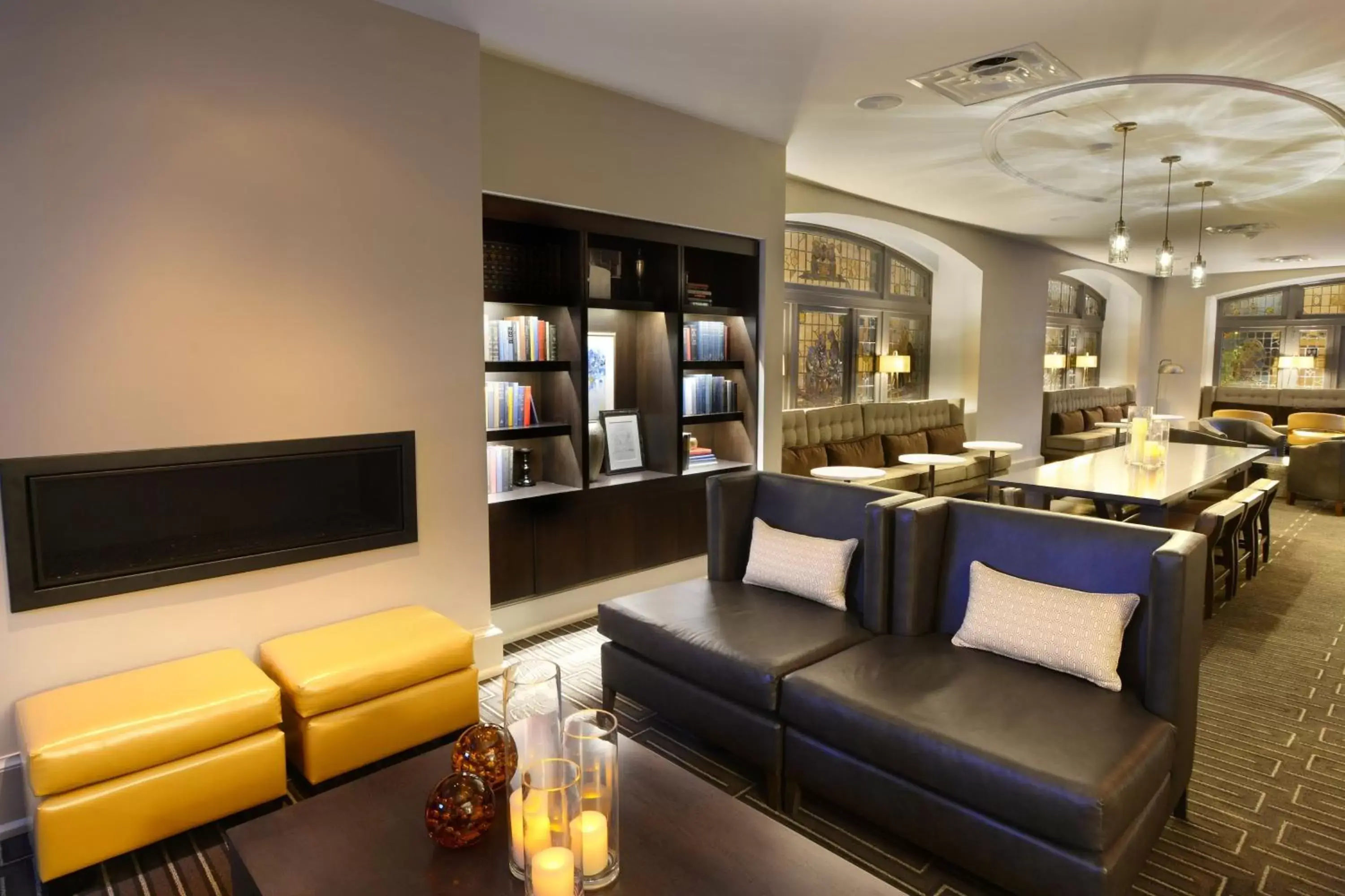 Lobby or reception in Magnolia Hotel St. Louis, a Tribute Portfolio Hotel Lobby or reception in Magnolia Hotel St. Louis, a Tribute Portfolio Hotel