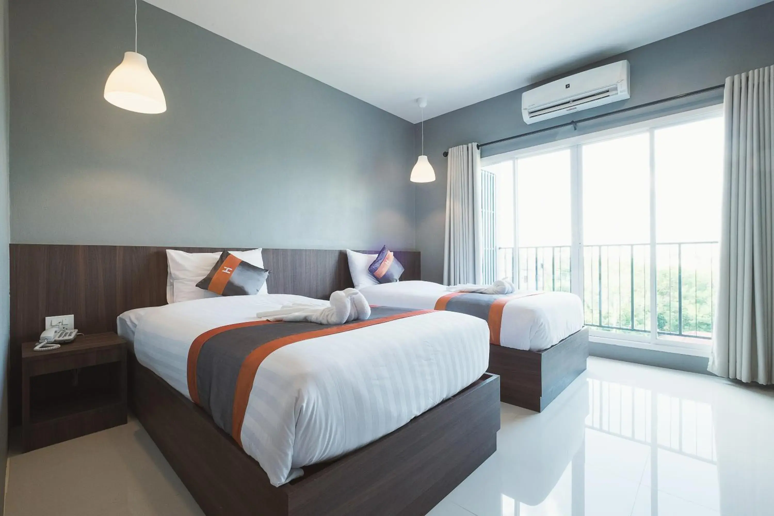 Bed in Hansanan Hotel Bed in Hansanan Hotel