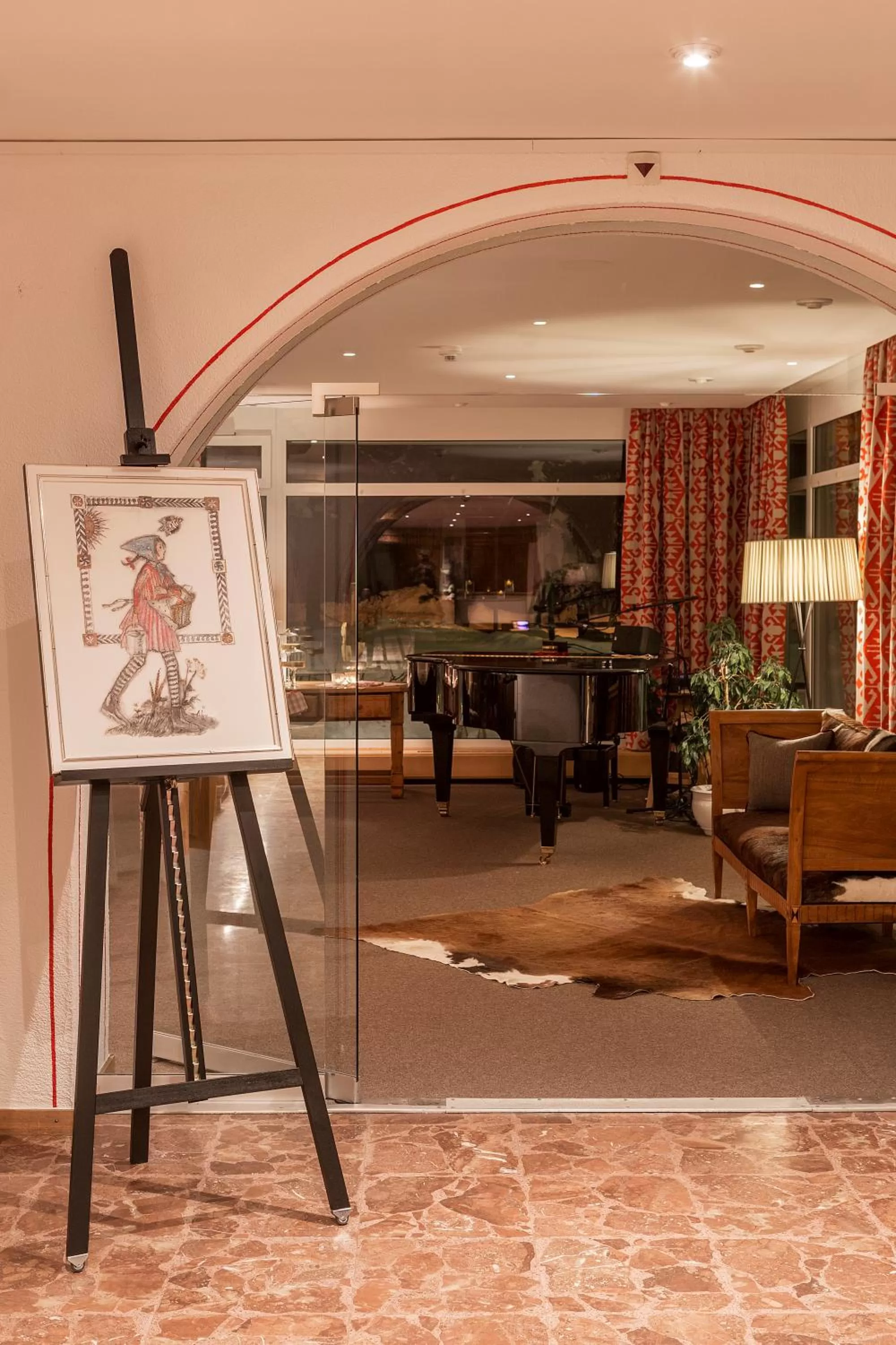 Restaurant/places to eat in Hotel Europa Suites St Moritz