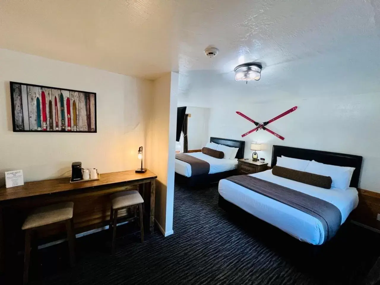 Bed in Shasta Inn