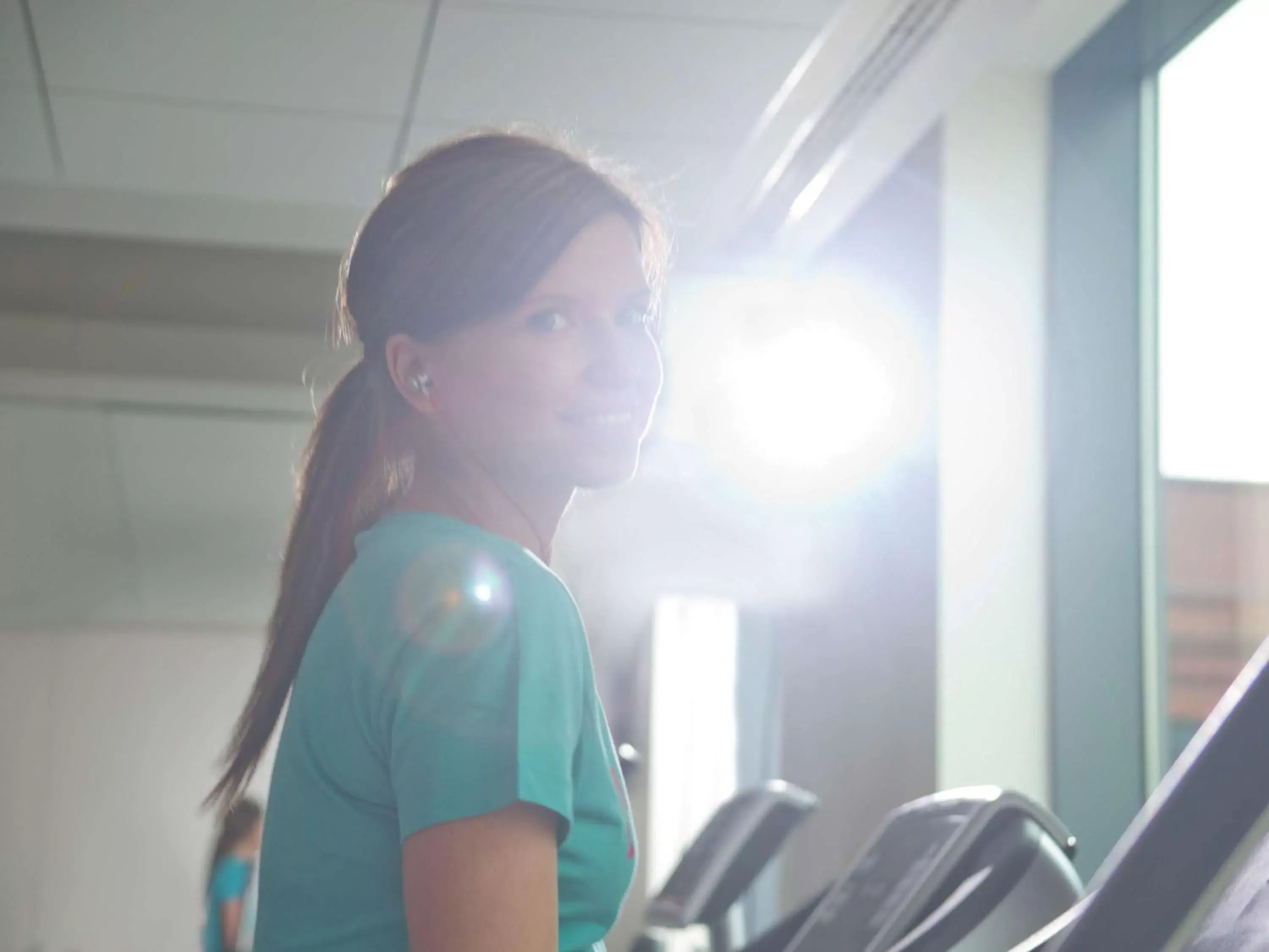 Fitness centre/facilities in The Novotel Toronto Centre