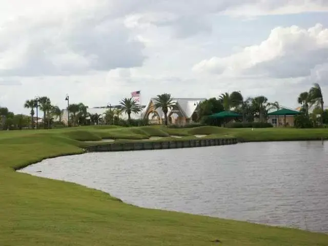 Golfcourse in Comfort Inn & Suites