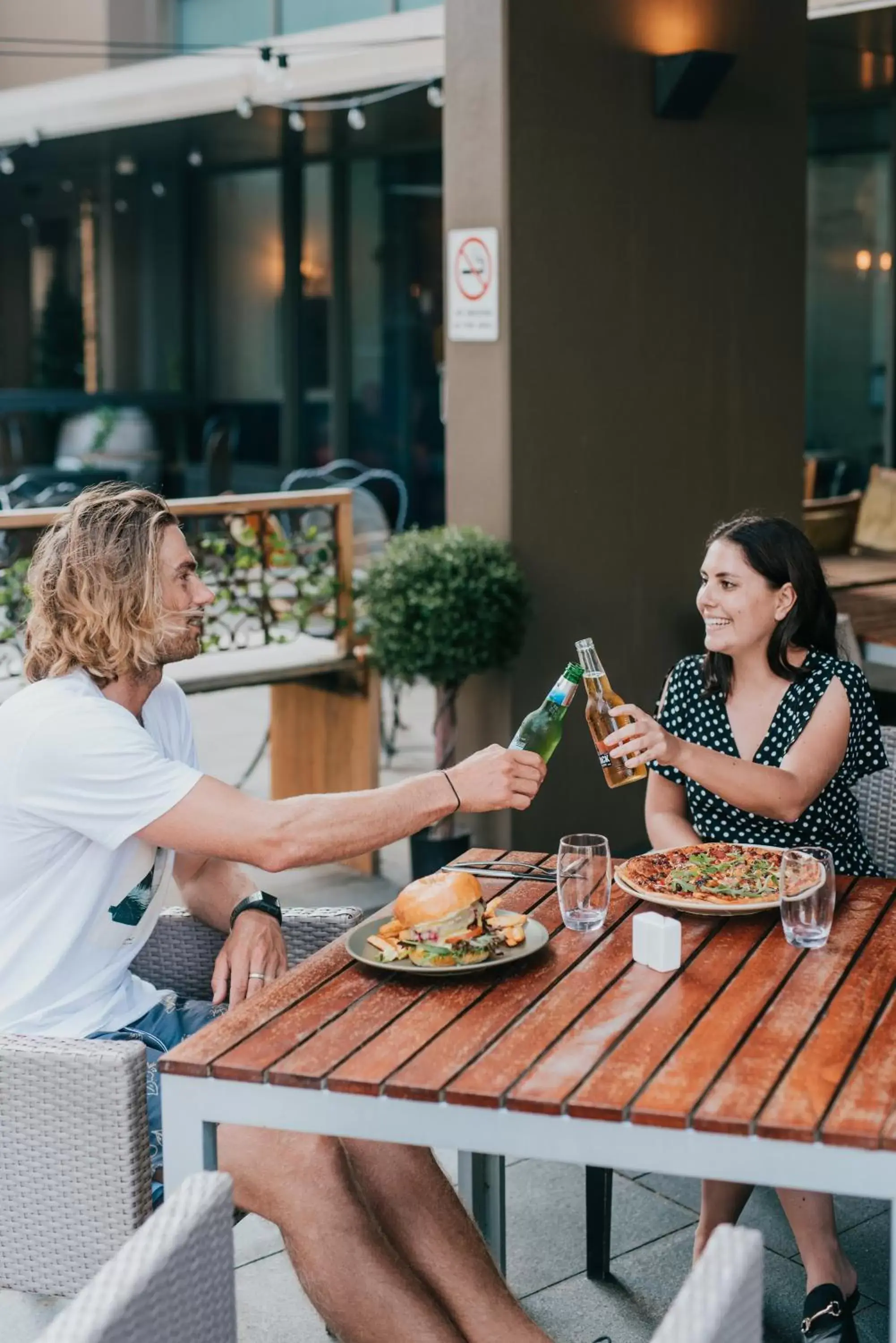 People in Novotel Newcastle Beach