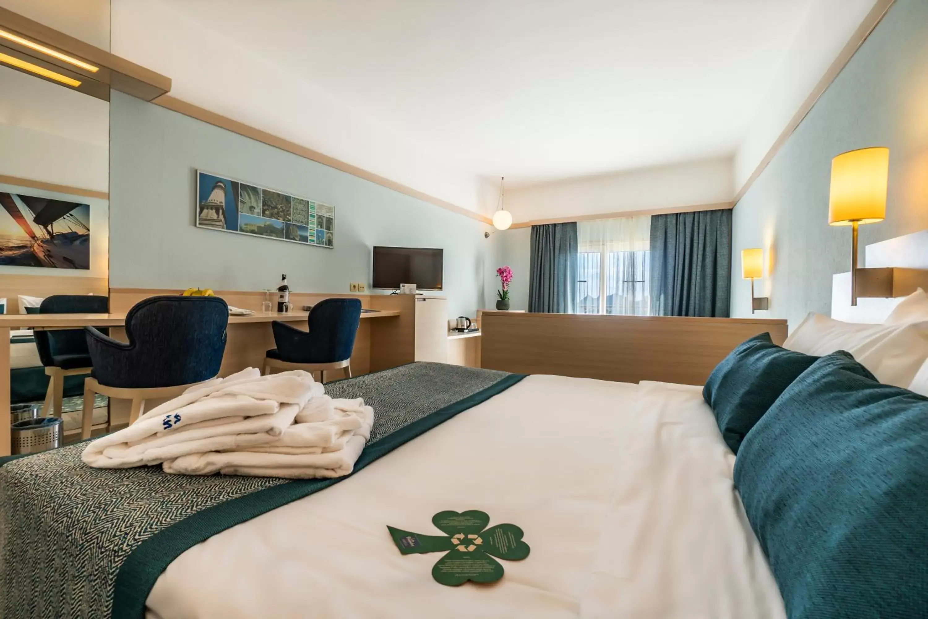 Bed in La Blanche Resort & Spa Bed in La Blanche Resort & Spa