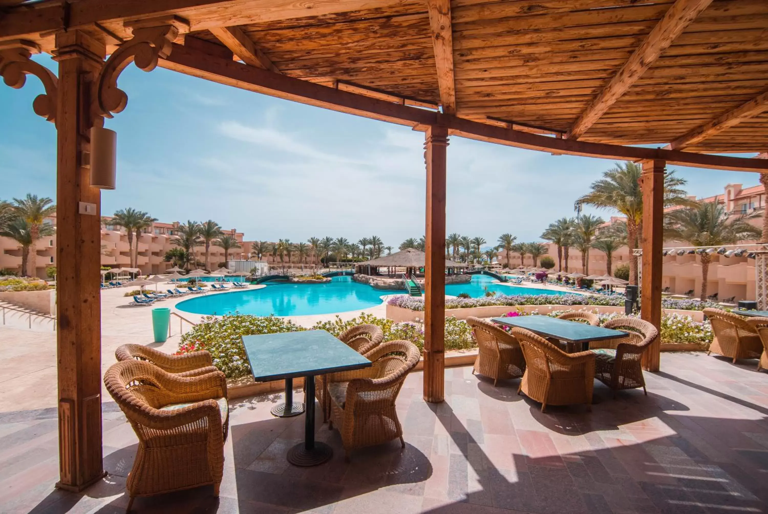 Pool view, Swimming Pool in Pyramisa Beach Resort Sahl Hasheesh