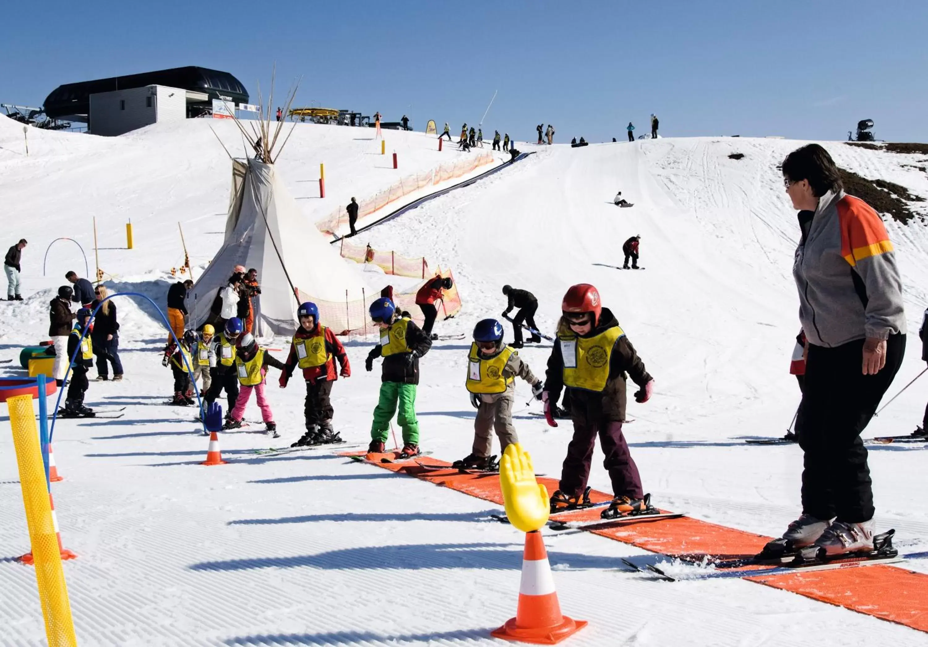 Ski School, Winter in Hotel Kögele